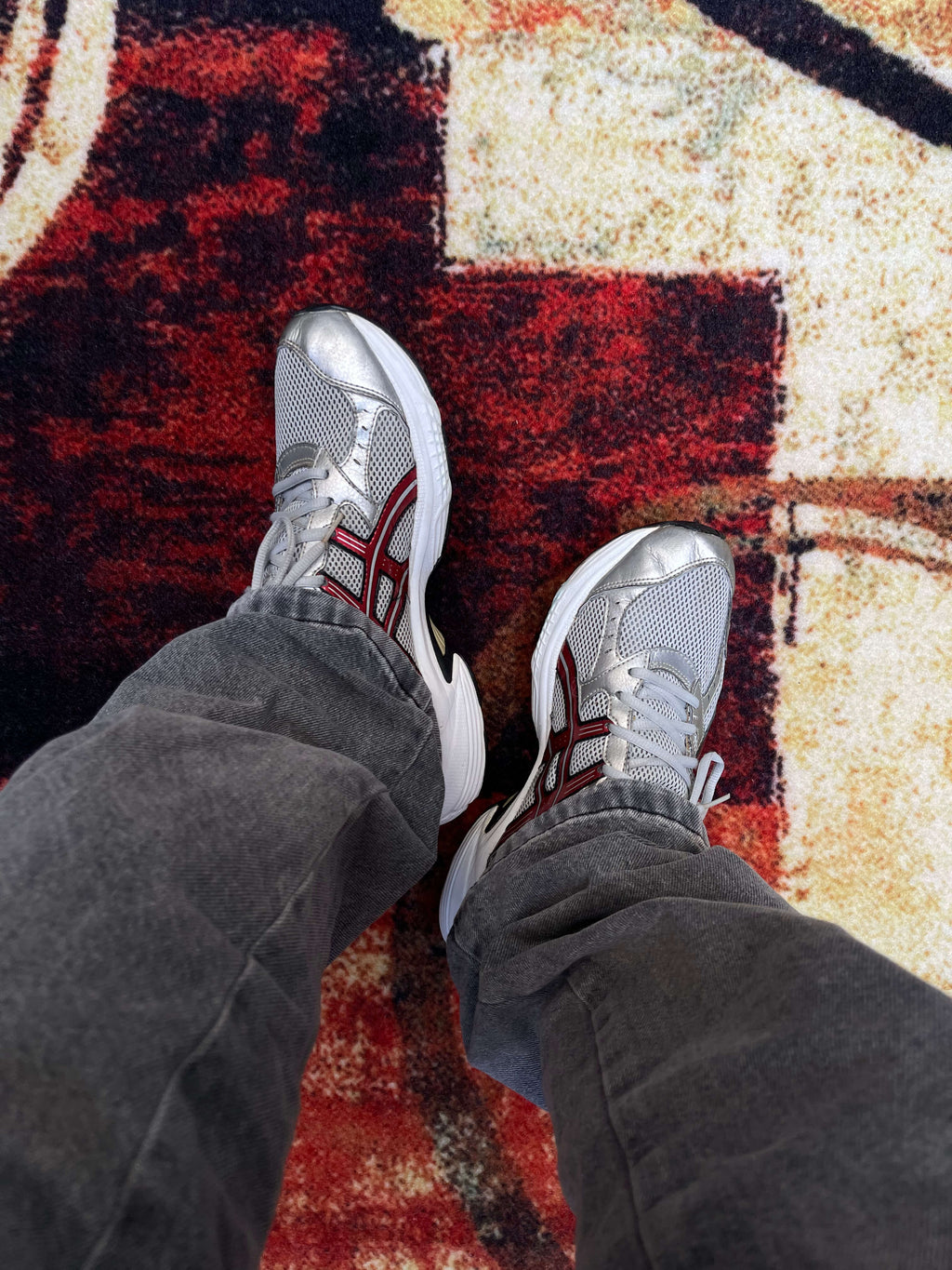 Asics - Patriot 2 Silver Red (43/44)