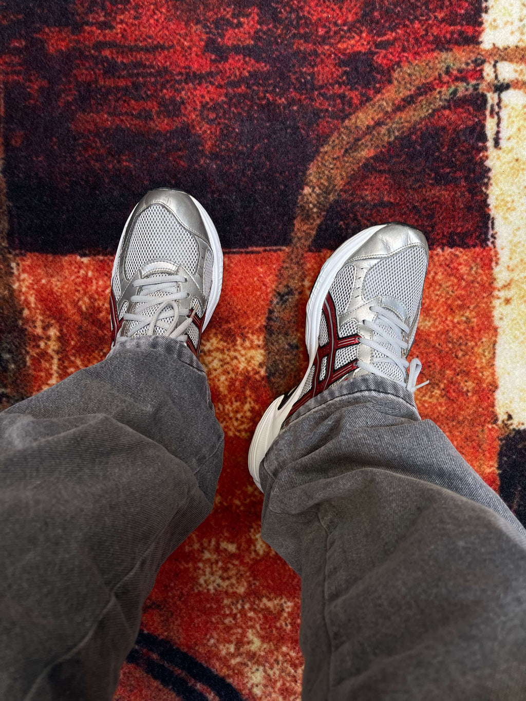 Asics - Patriot 2 Silver Red (43/44)