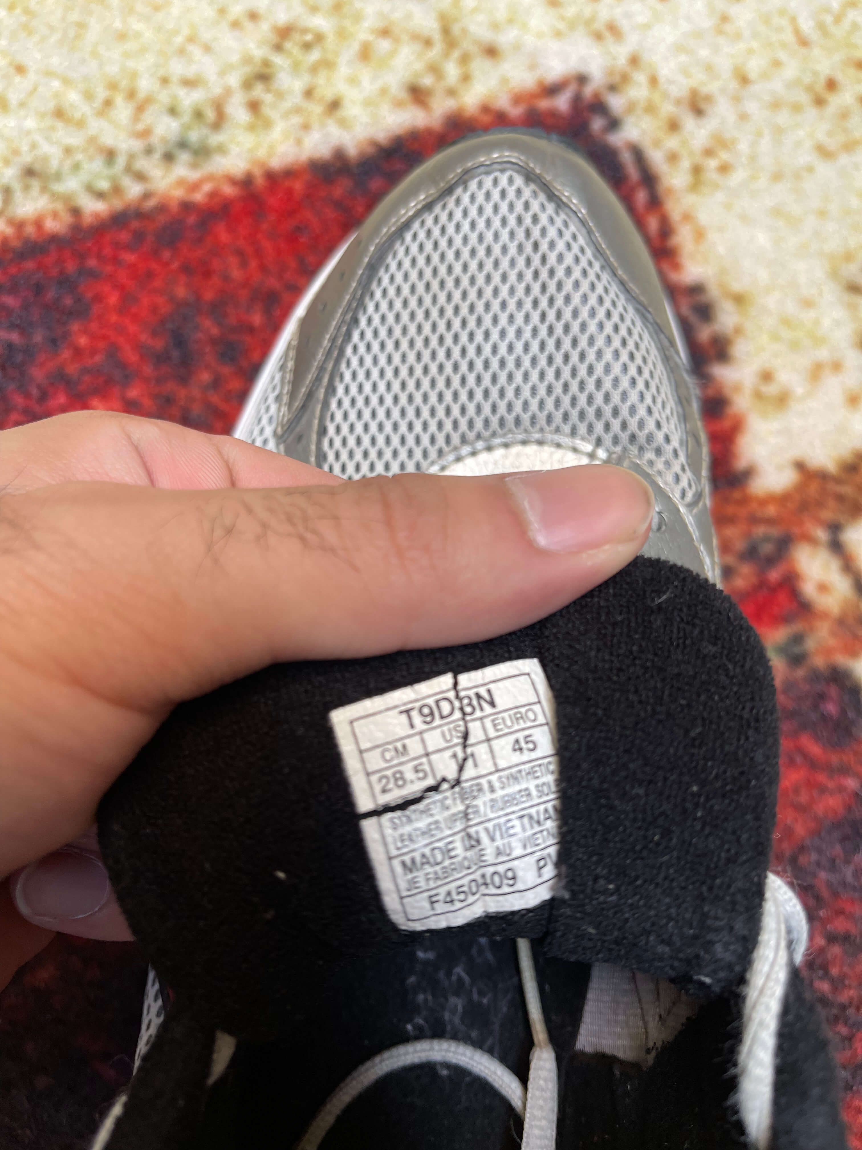 Asics - Patriot 2 Silver Red (43/44)