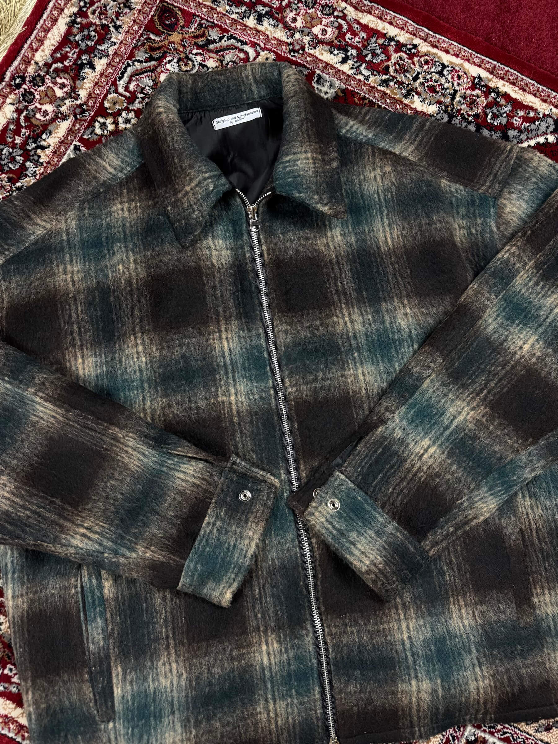 BALLOW - RARE KOREAN WOOL JACKET (XL)