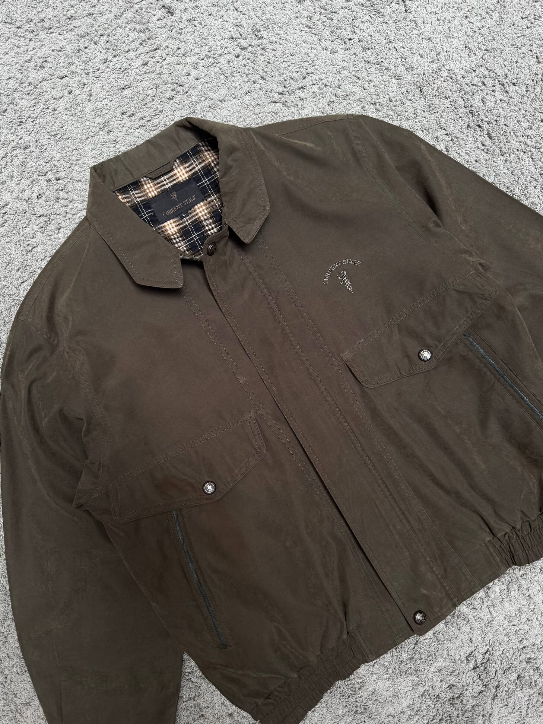 Current Stage - Suede Vintage jacket (M/L)
