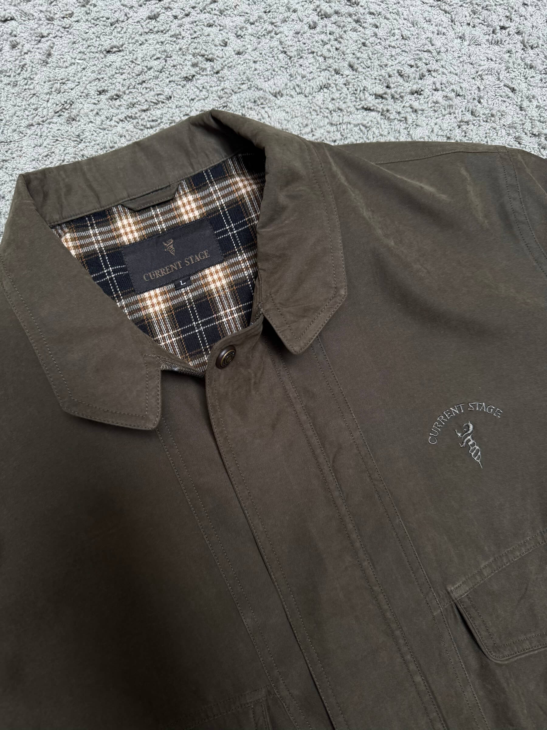 Current Stage - Suede Vintage jacket (M/L)