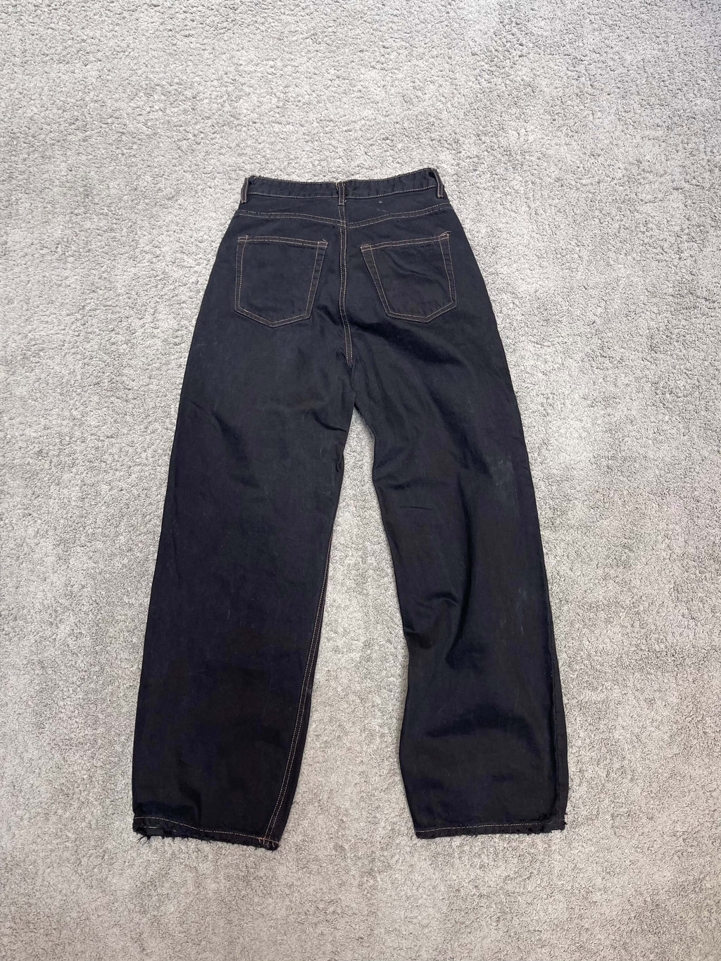 DrDenim - Skull Black Jeans (28")