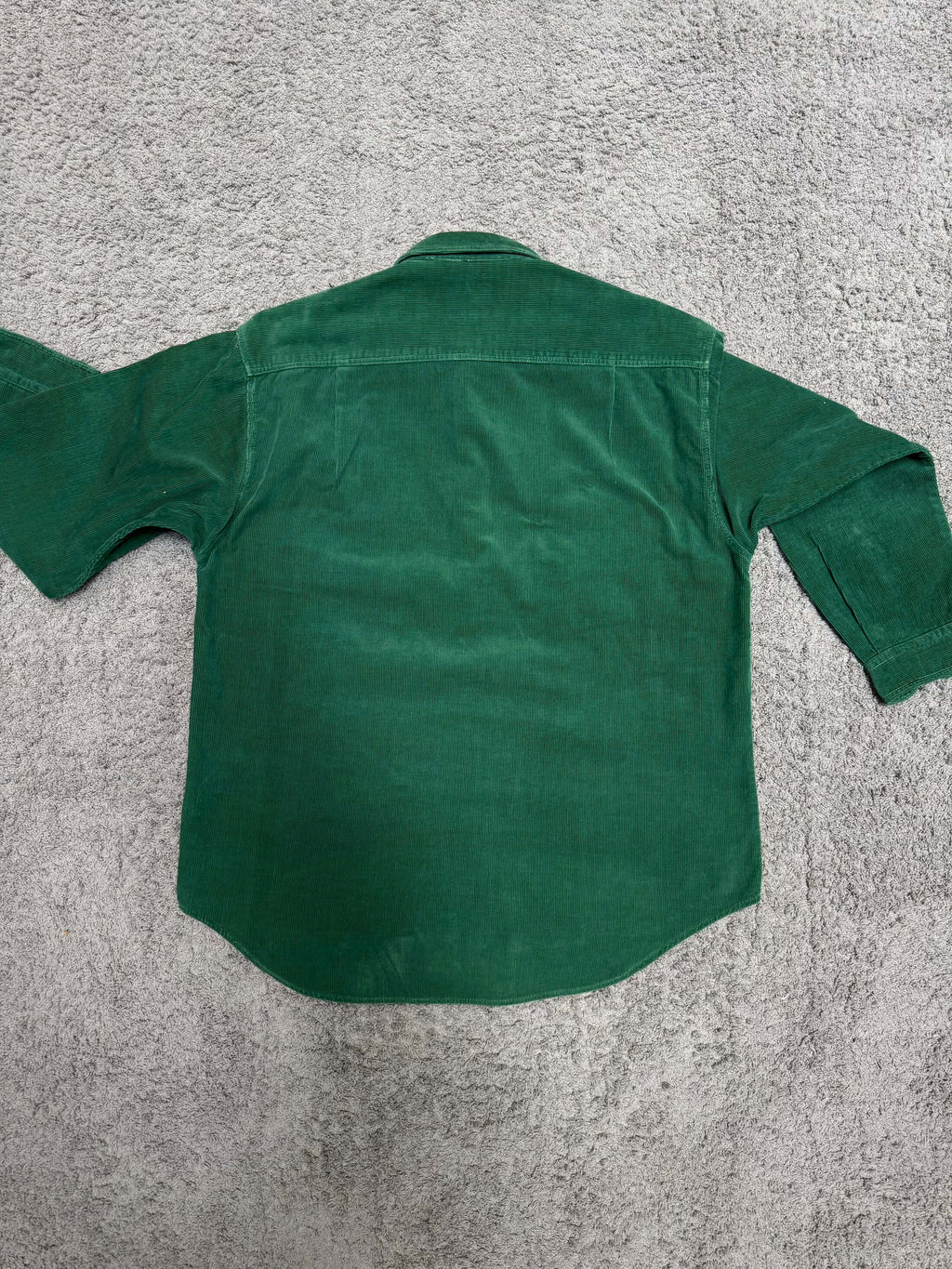 Fire Flag - Green Corduroy Shirt (M)