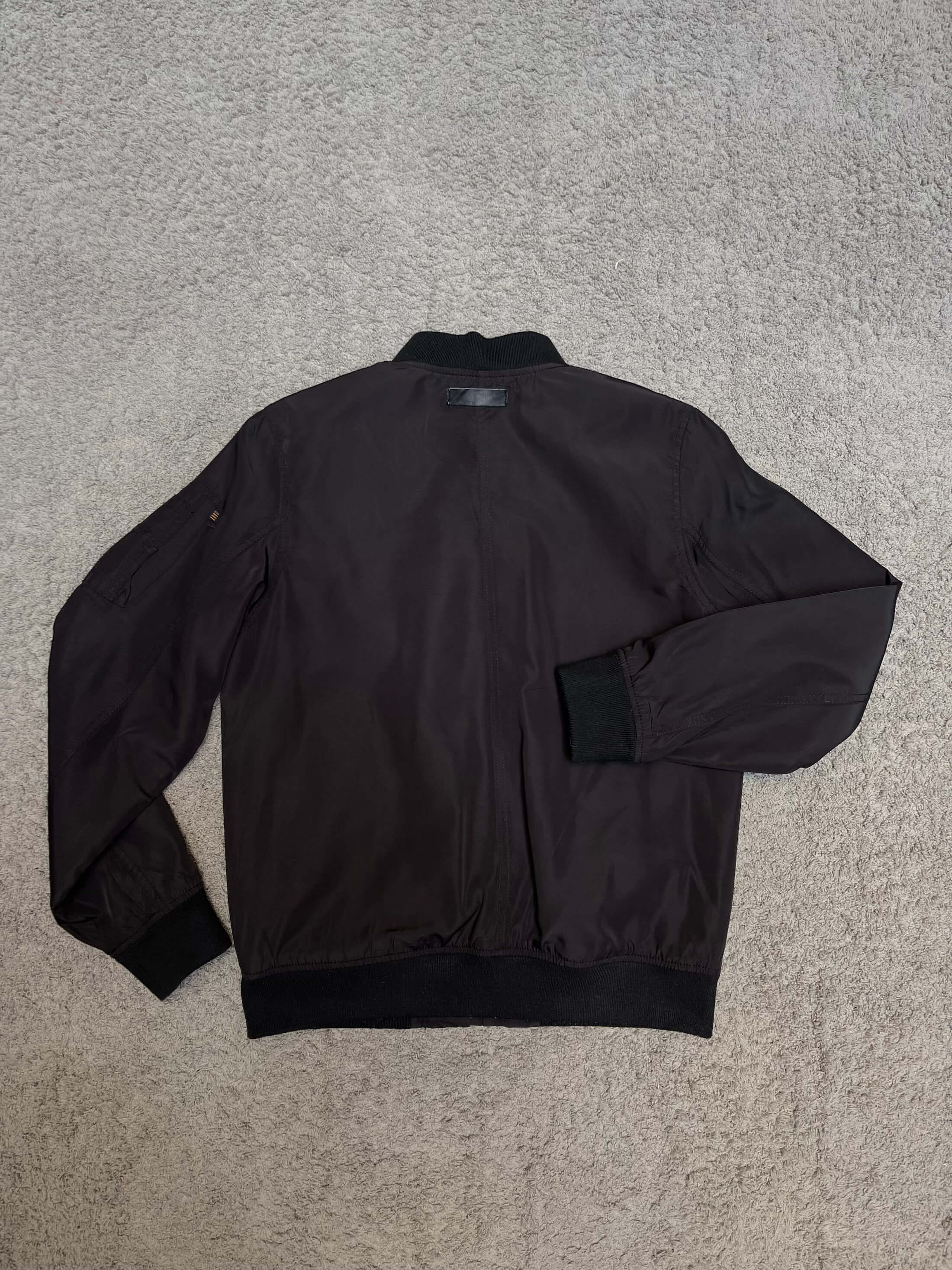 H&M - Black Bomber Jacket (S)