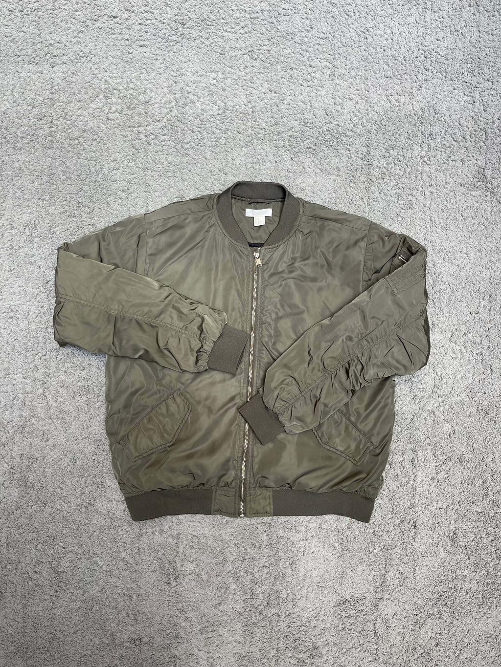 H&M - Military Green Bomber Jacket (M/L)