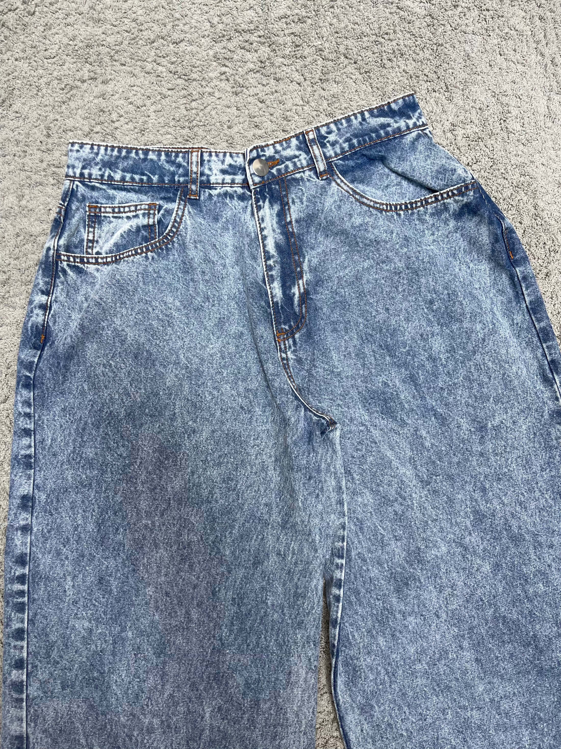 Pretty Little Thing - Washed Blue Jeans (32")