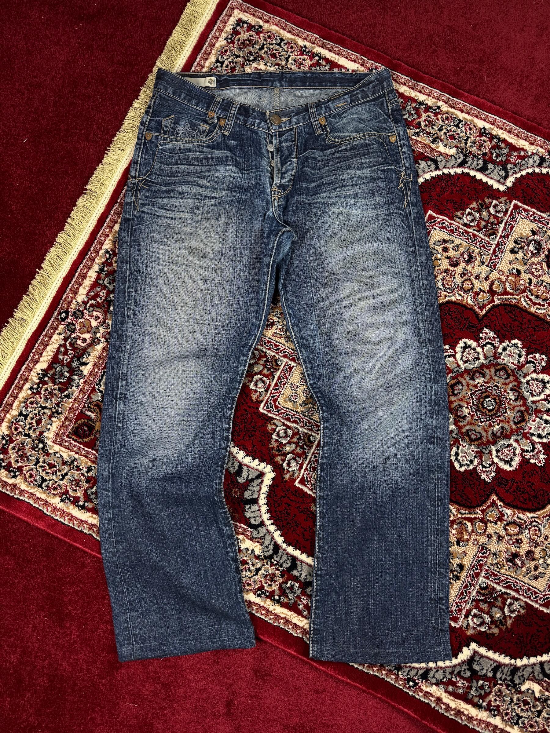 J COMPANY - STRAIGHT FIT JEANS (34”)