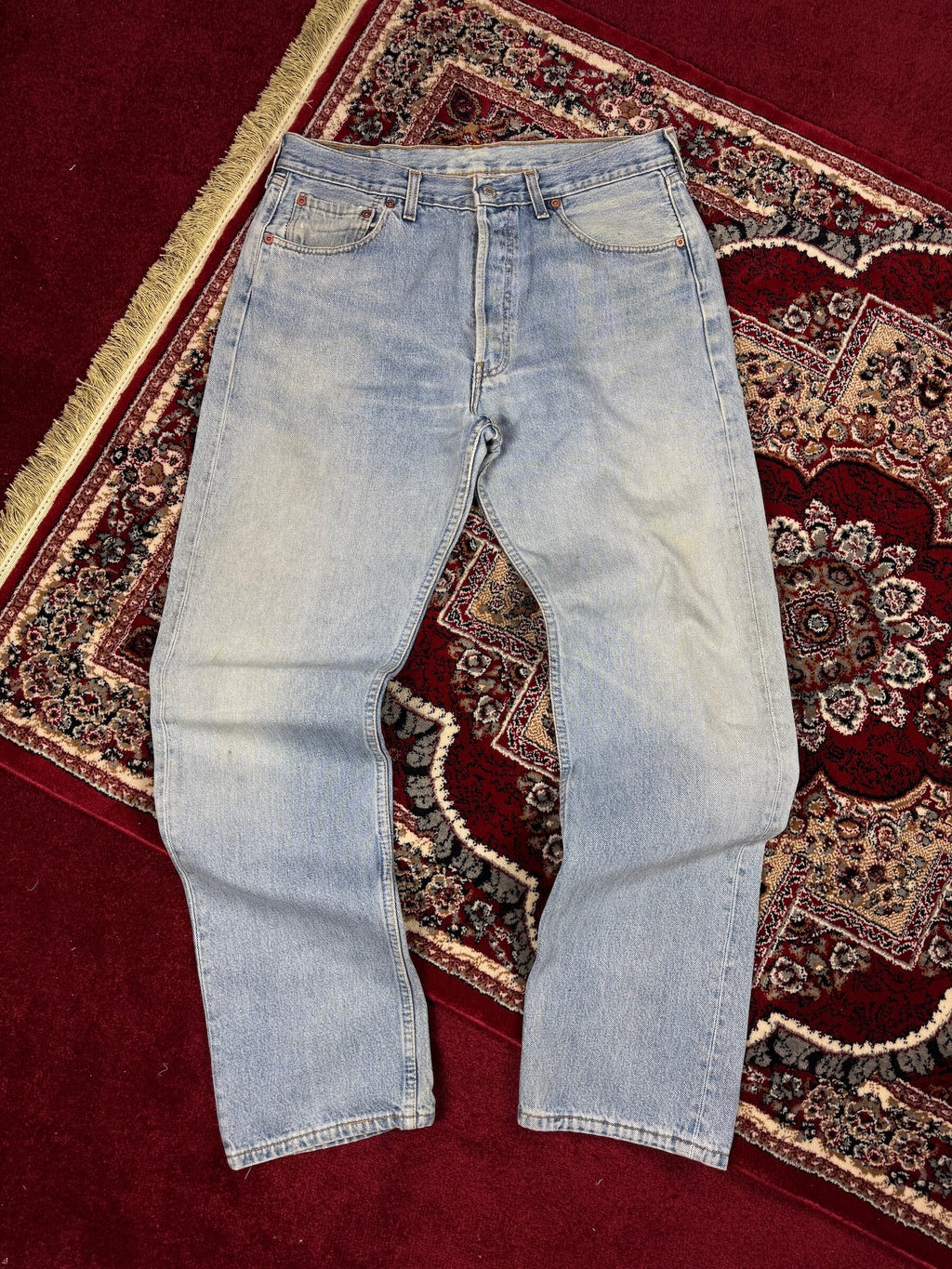 LEVIS 501 - BLUE FADED JEANS (34”)