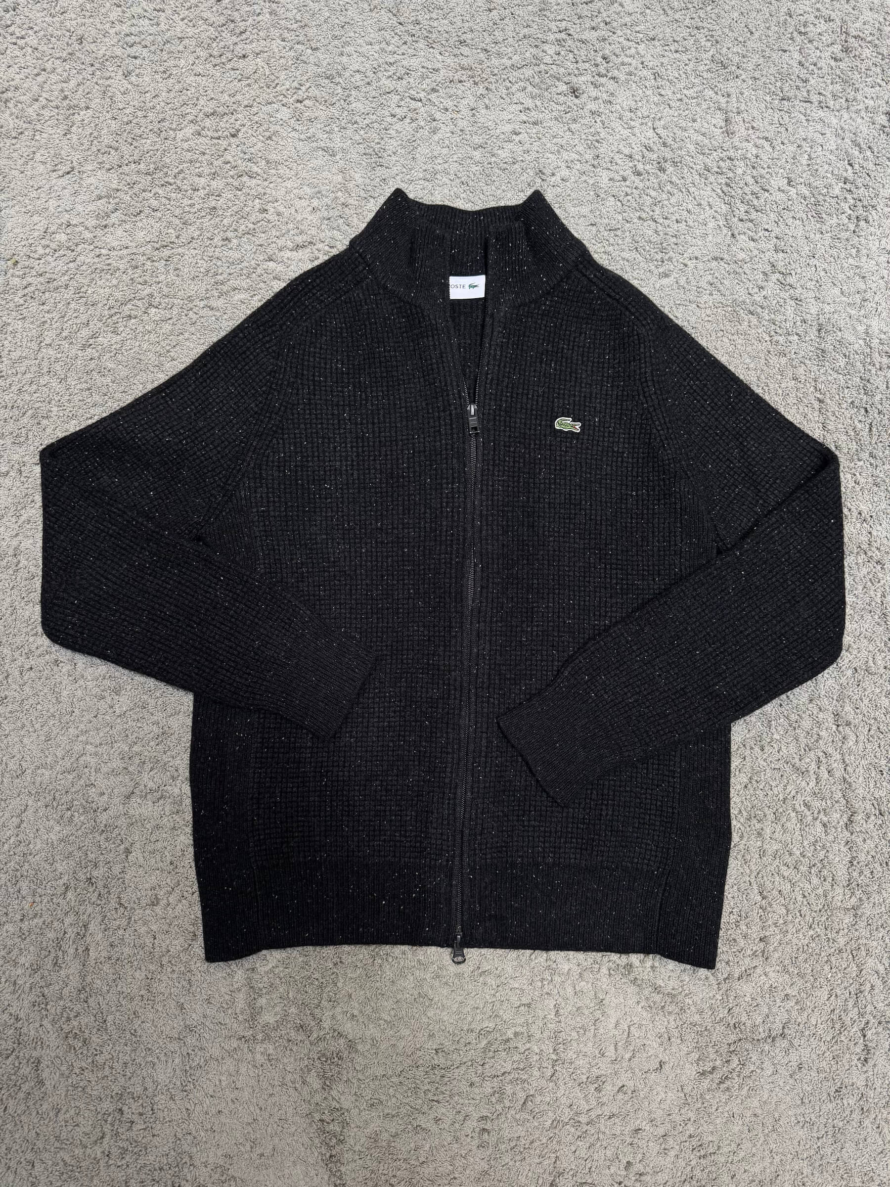 Lacoste - Wool Zipped Sweater (M)