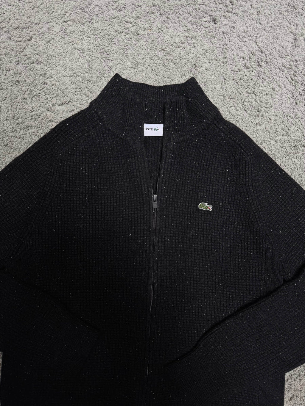 Lacoste - Wool Zipped Sweater (M)