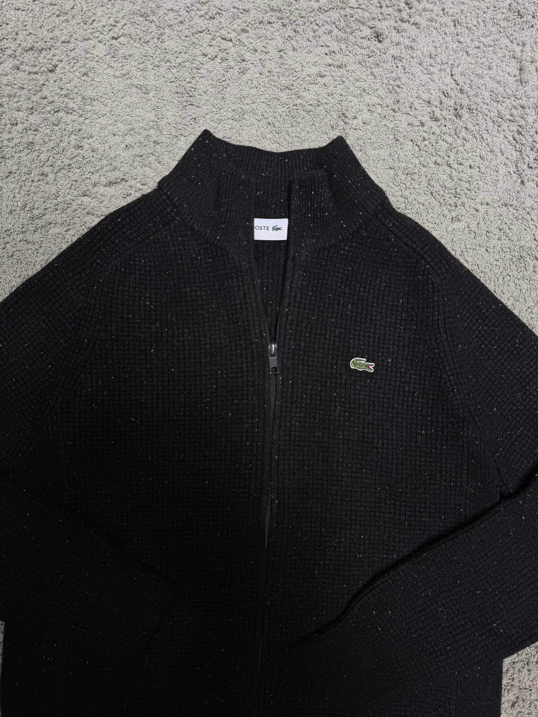 Lacoste - Wool Zipped Sweater (M)