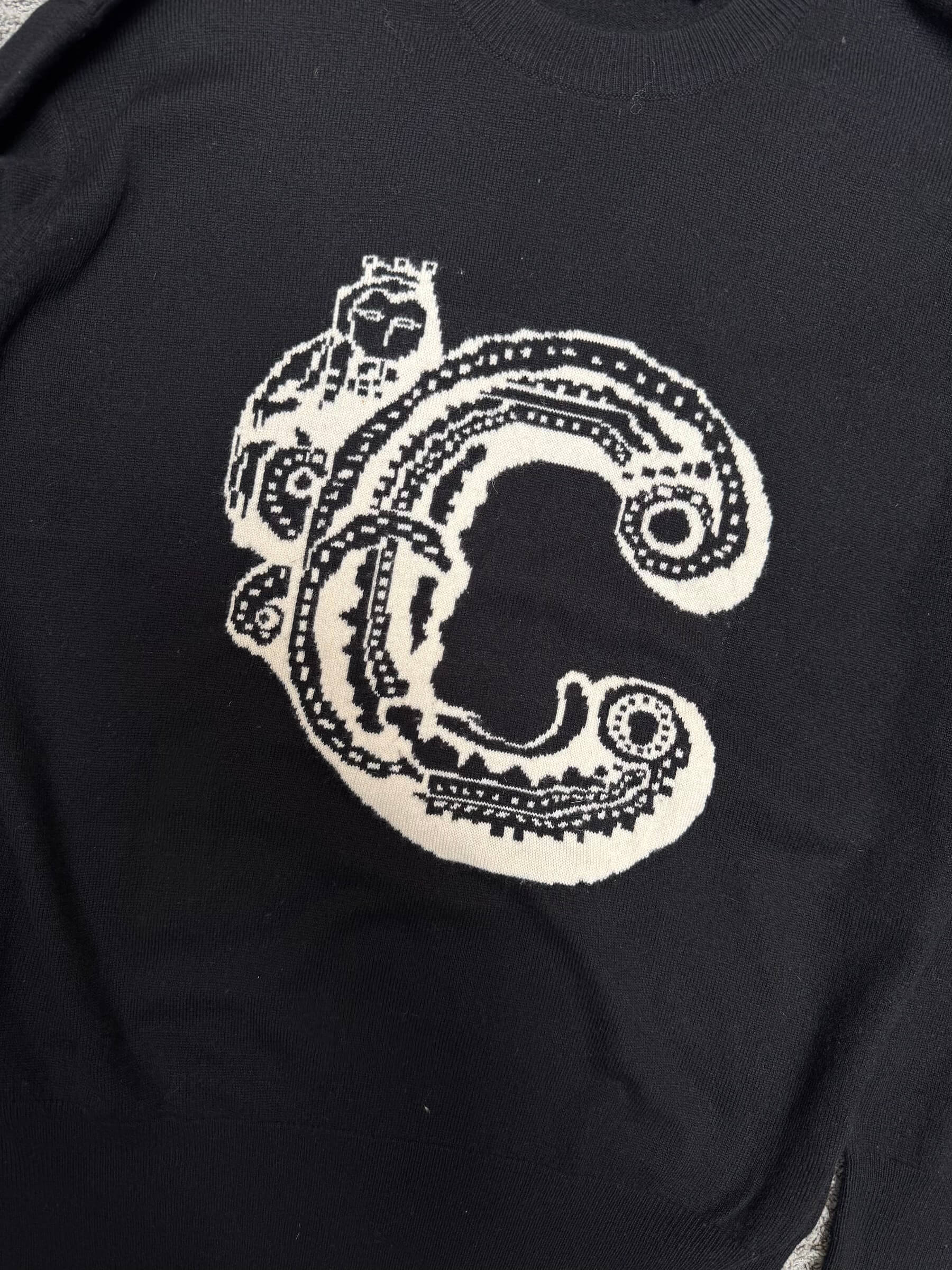 Lucky chouette - black sweater (M/L)