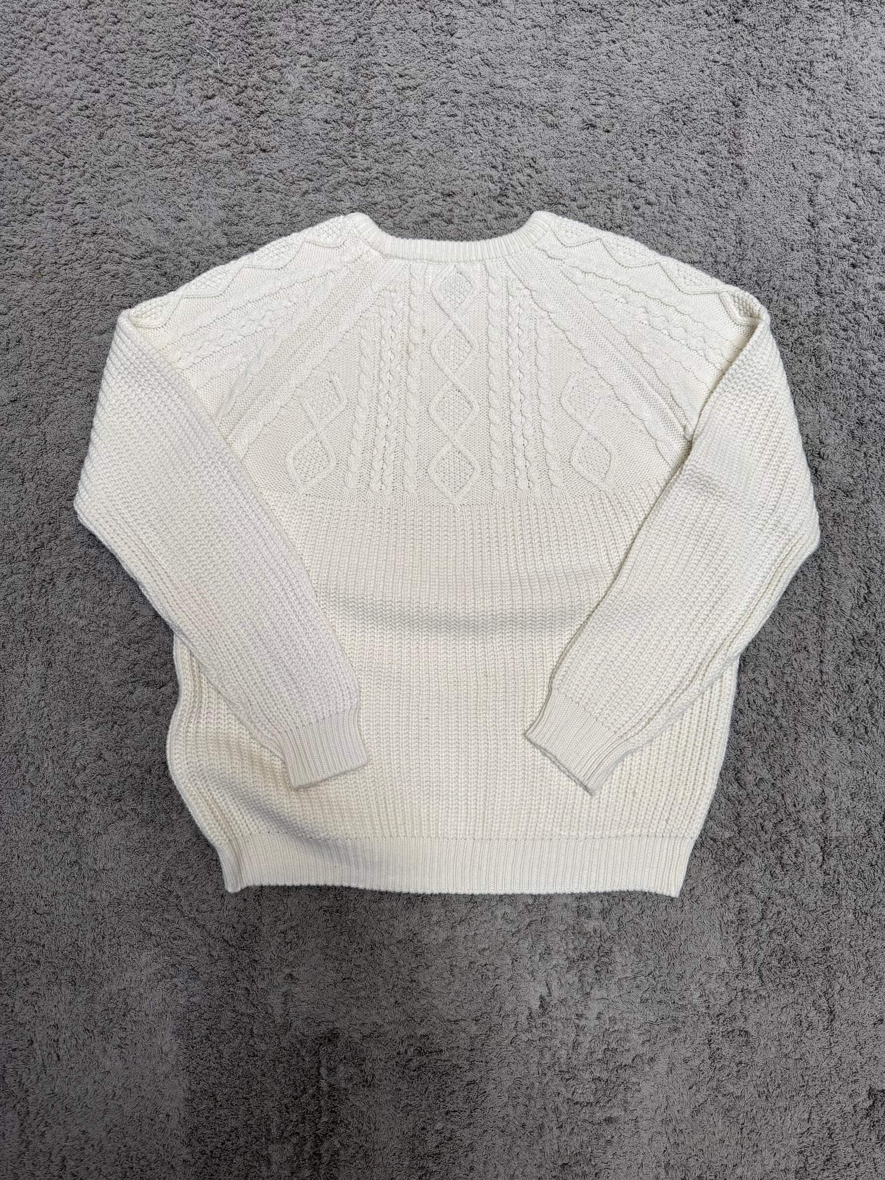 Meteor - beige knitted sweater (M)