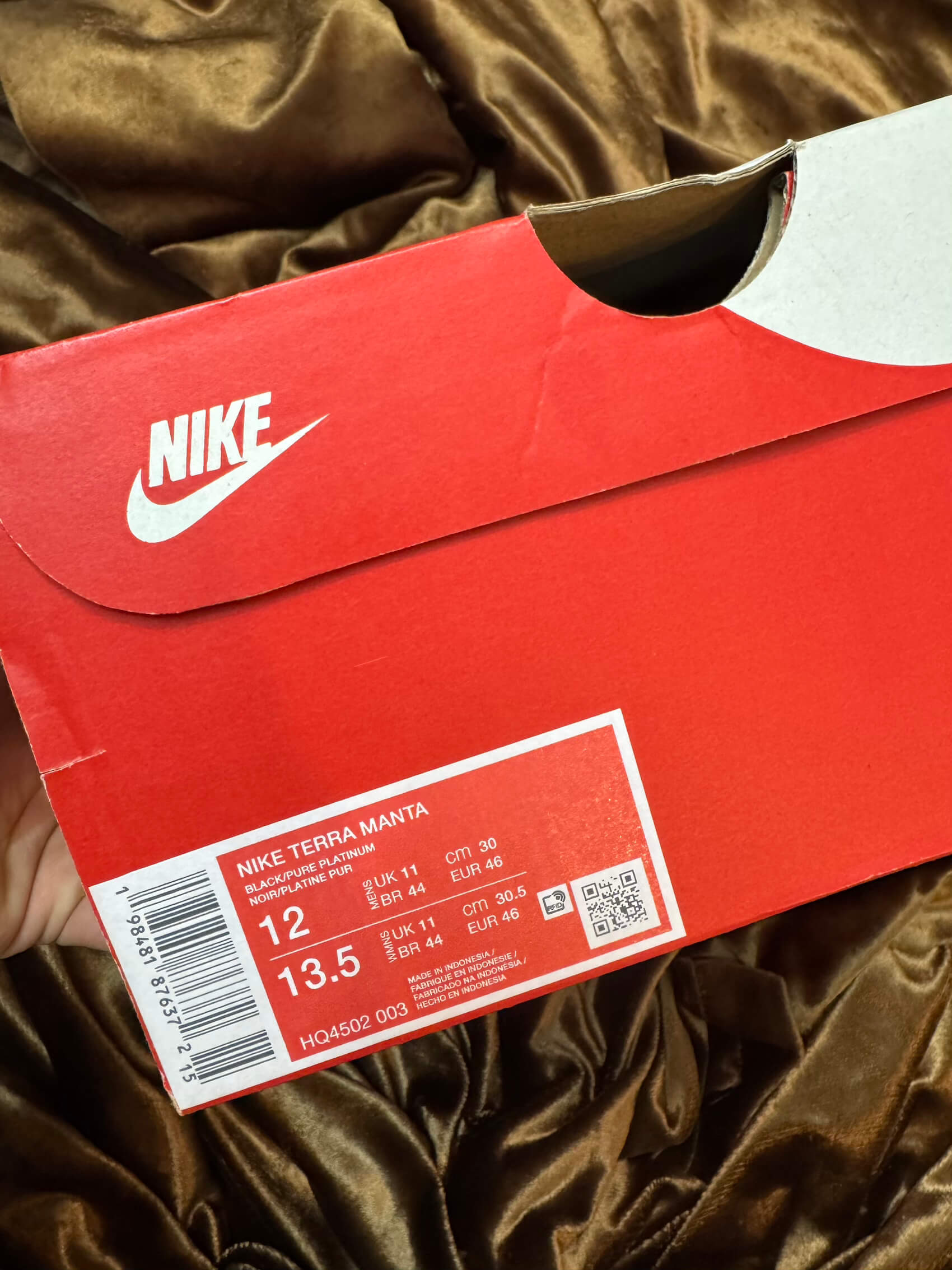 NIKE - TERRA MANTA (EUR 46) (WITH BOX)