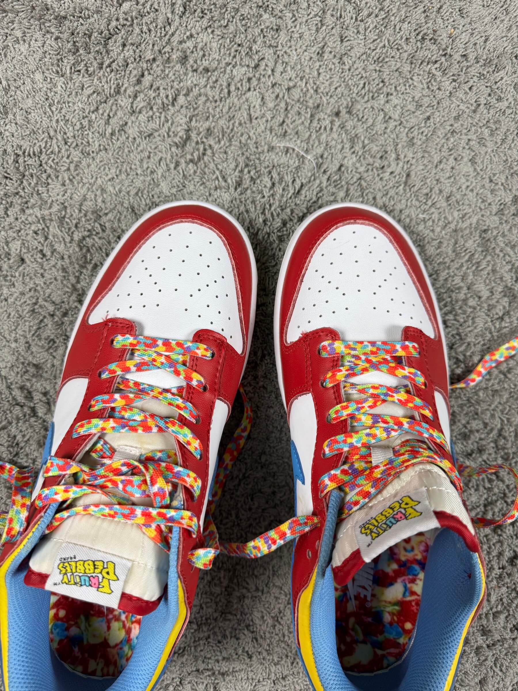 NIKE DUNK LOW LEBRON “FRUITY PEBBLES” (43)