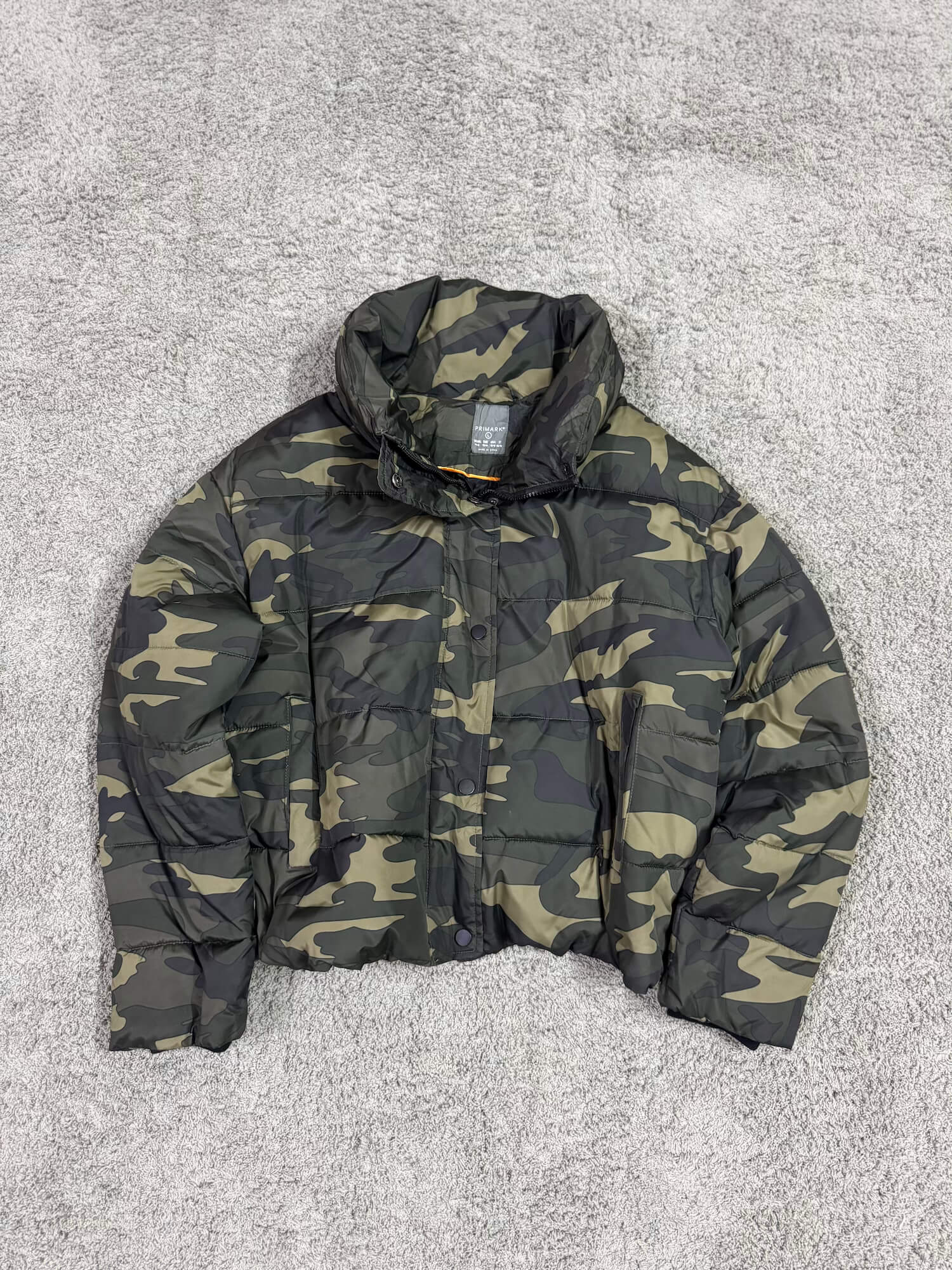Primark - Camo Puffer Jacket for Her (L/XL)