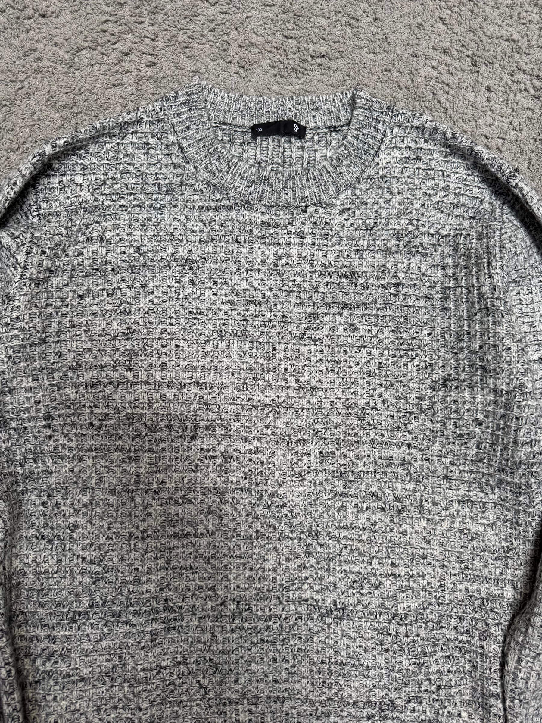 S+ Gray knitted sweater (M/L)