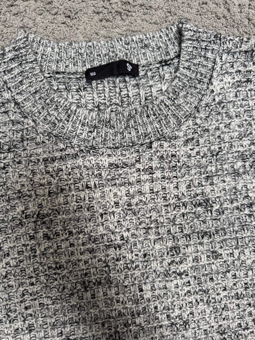 S+ Gray knitted sweater (M/L)