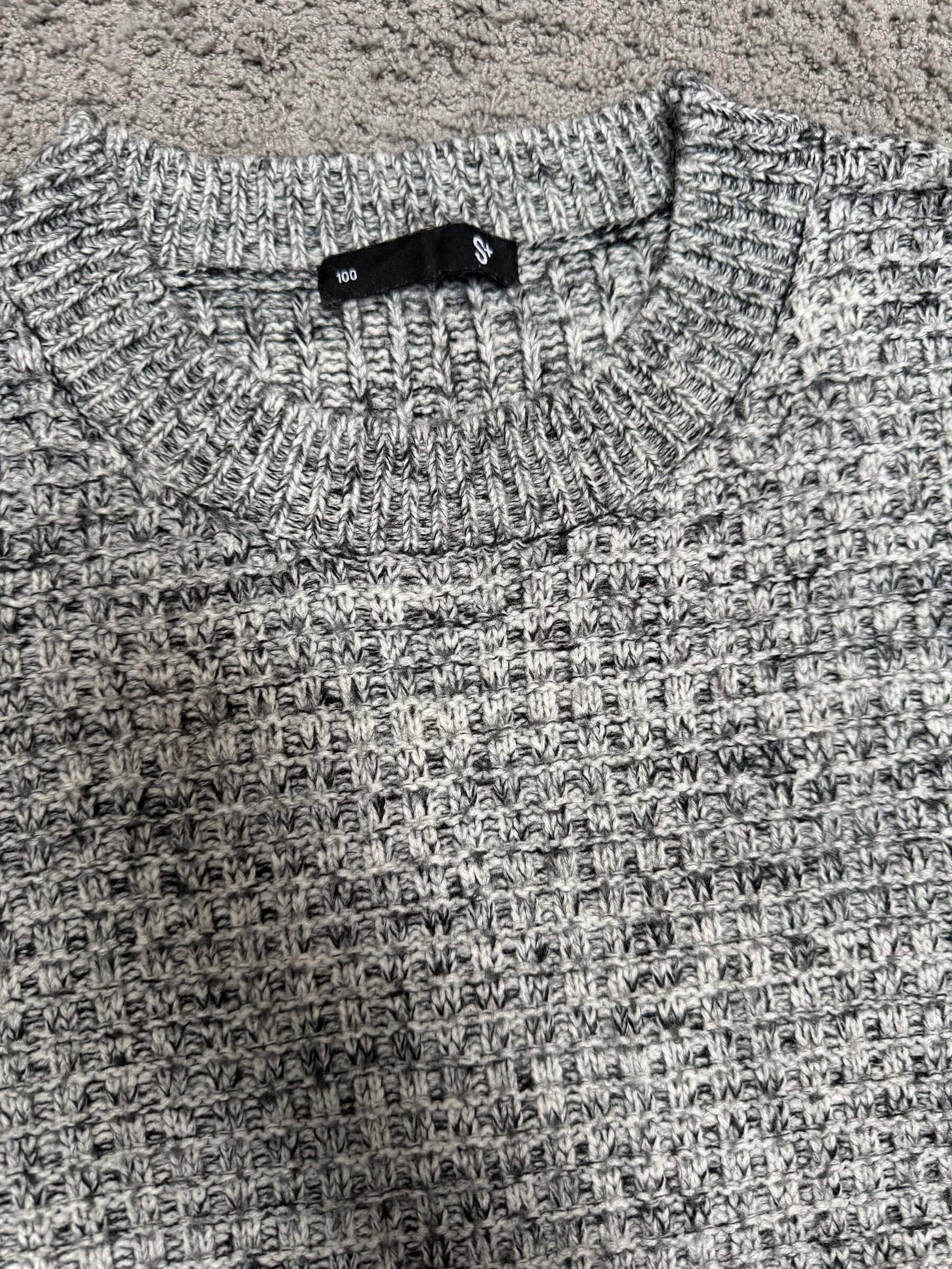 S+ Gray knitted sweater (M/L)