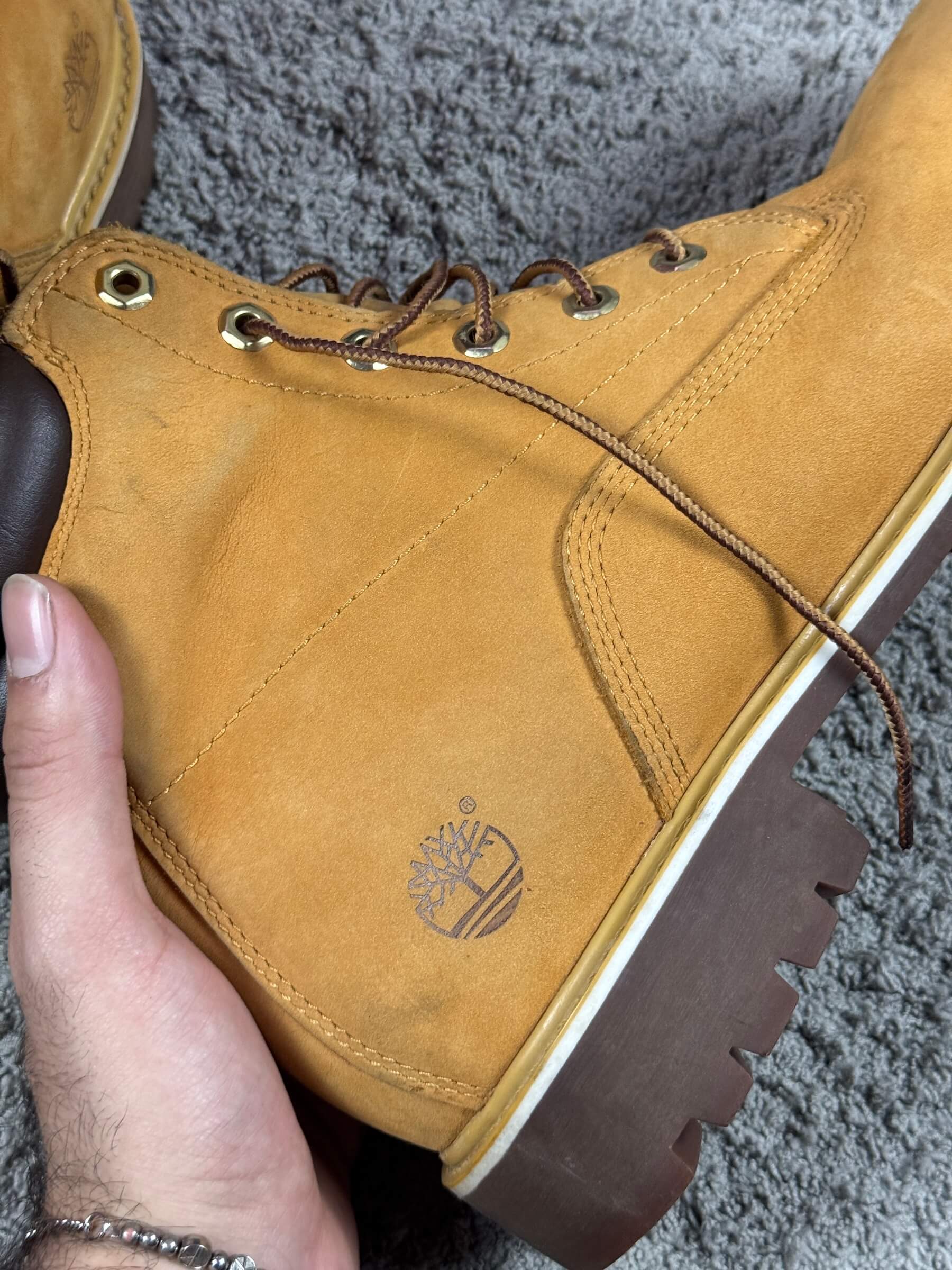 TIMBERLAND ALBURN LACE UP BOOTS (44/45)