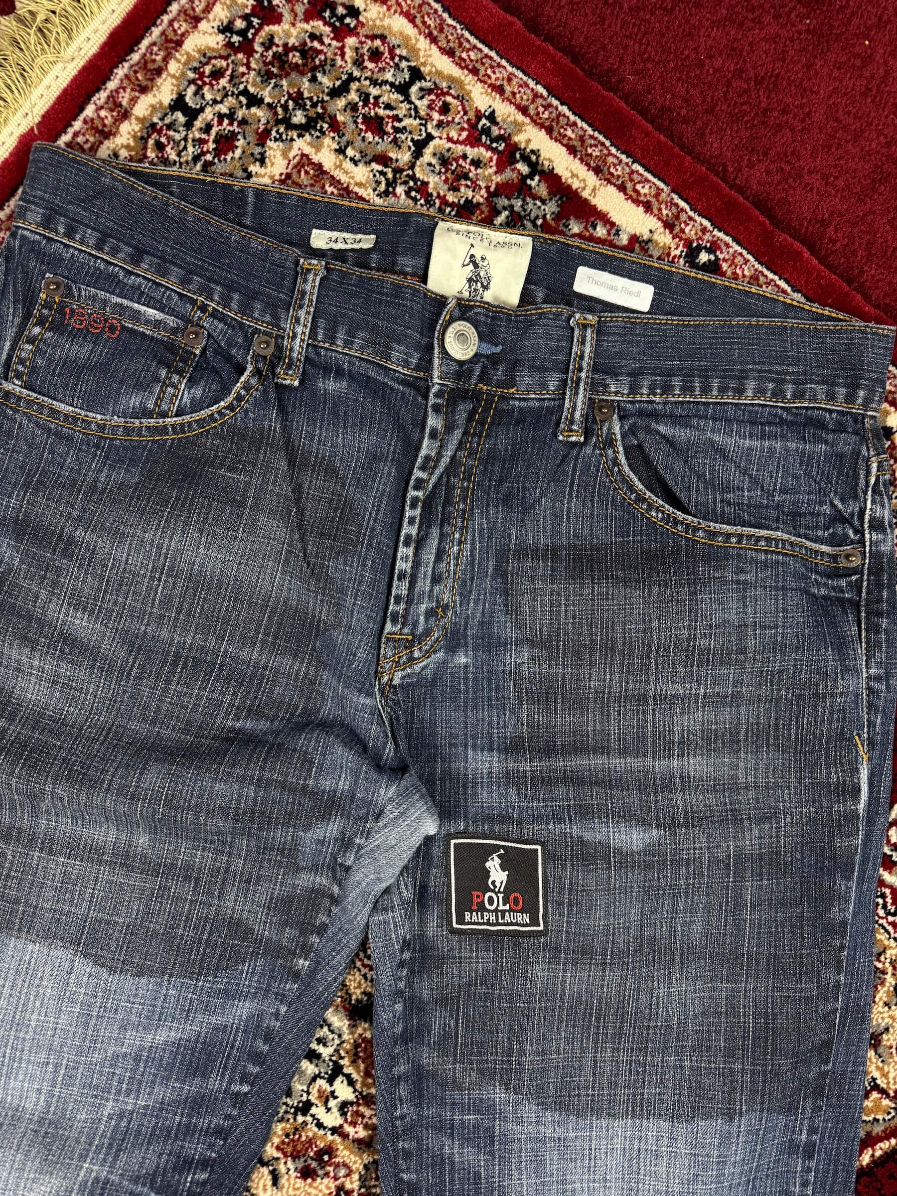 U.S. POLO - STRAIGHT FIT JEANS (36”)