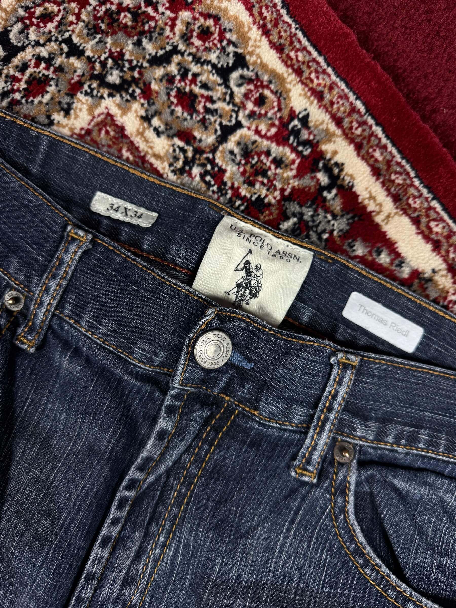 U.S. POLO - STRAIGHT FIT JEANS (36”)