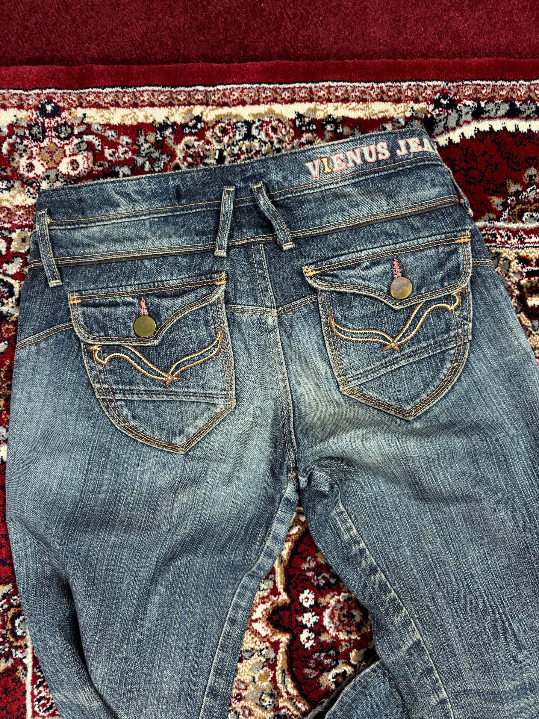 VENUS Y2K VINATAGE FLARED JEANS (30”)