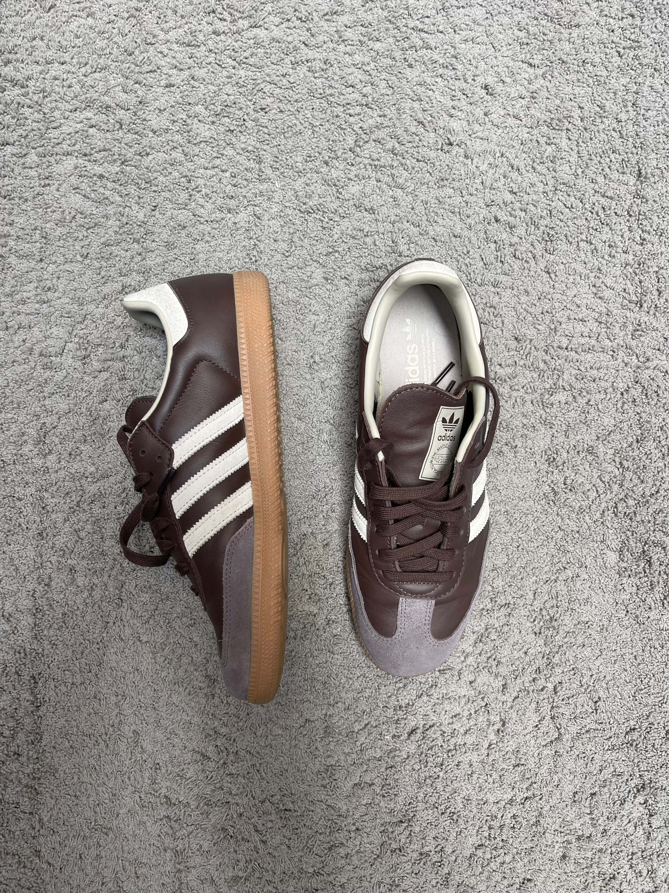 Adidas OG Samba Brown + Puttay Gray (43)
