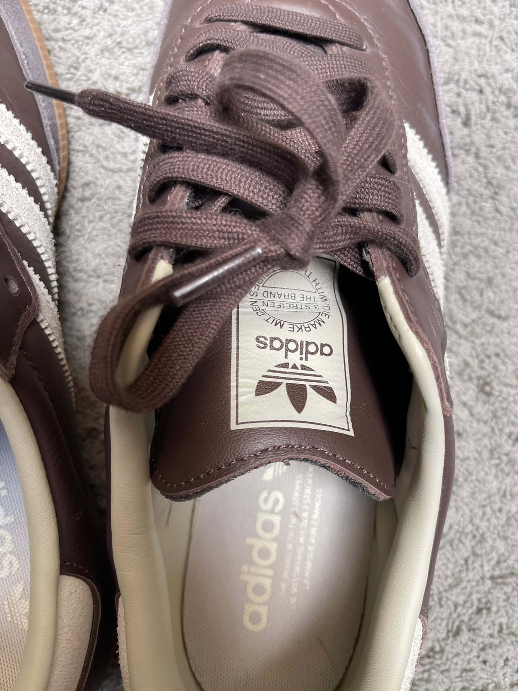 Adidas OG Samba Brown + Puttay Gray (43)
