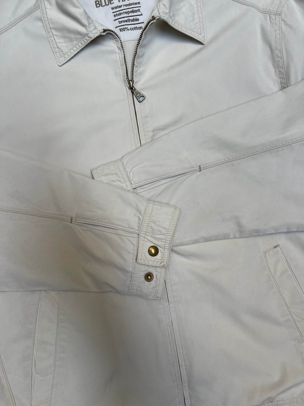 Blue Harbour - Off White Cotton Jacket (M/L)