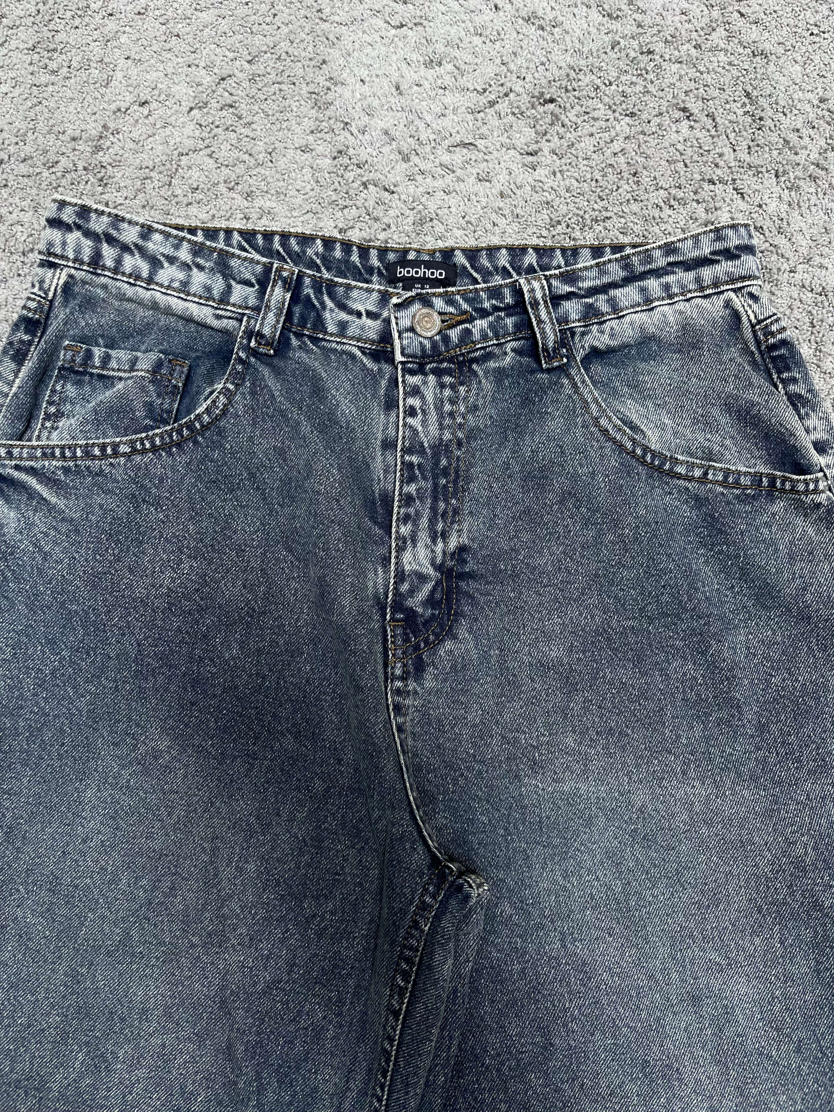Boohoo Blue Washed Jeans (30")