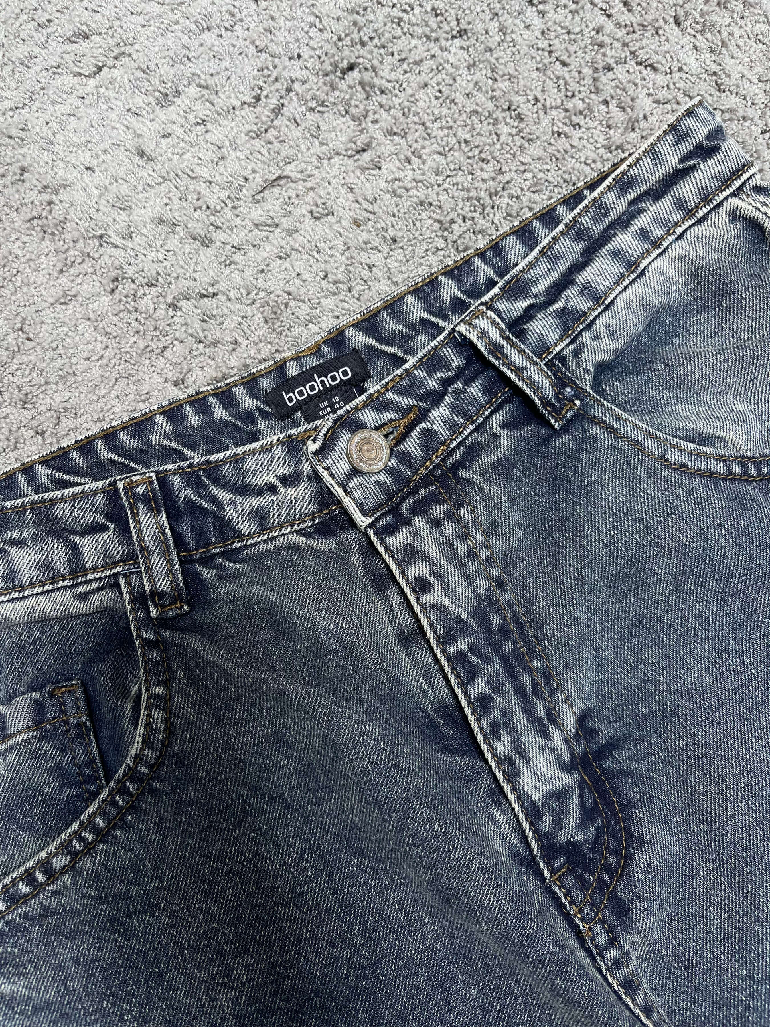 Boohoo Blue Washed Jeans (30")