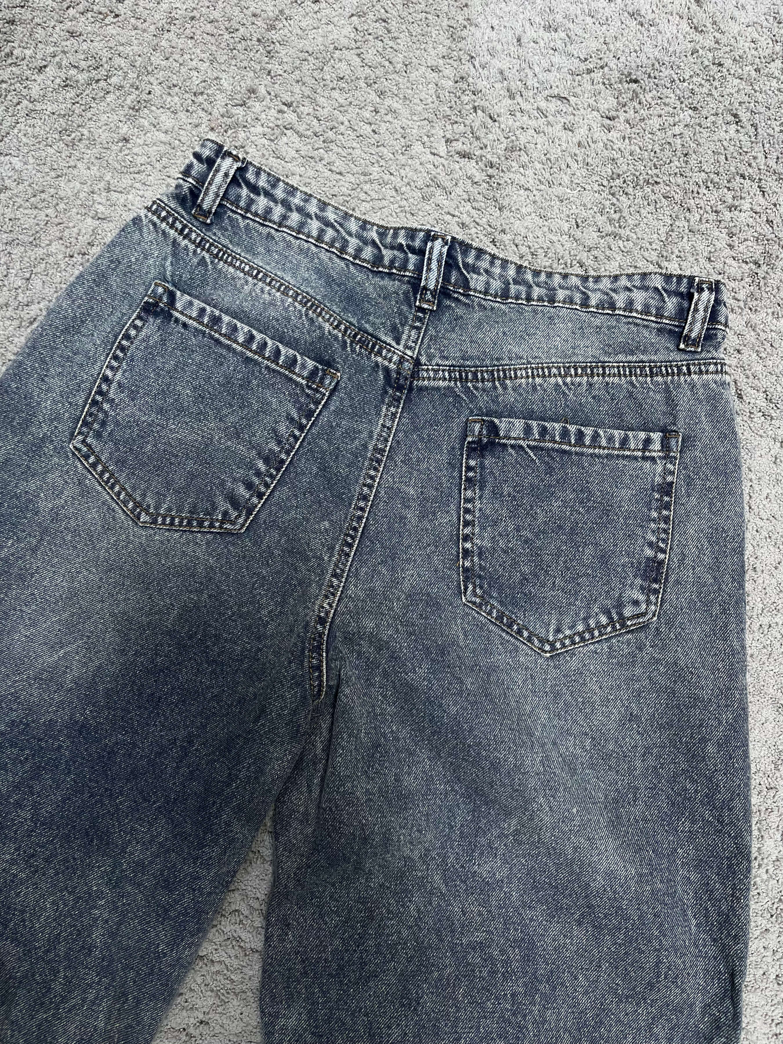 Boohoo Blue Washed Jeans (30")