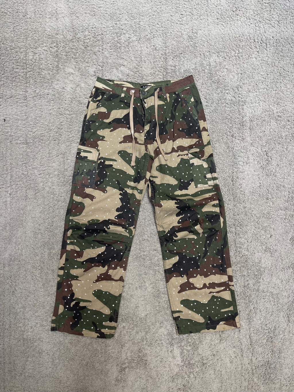 Boohoo Camo Cargo Pants (30-32")