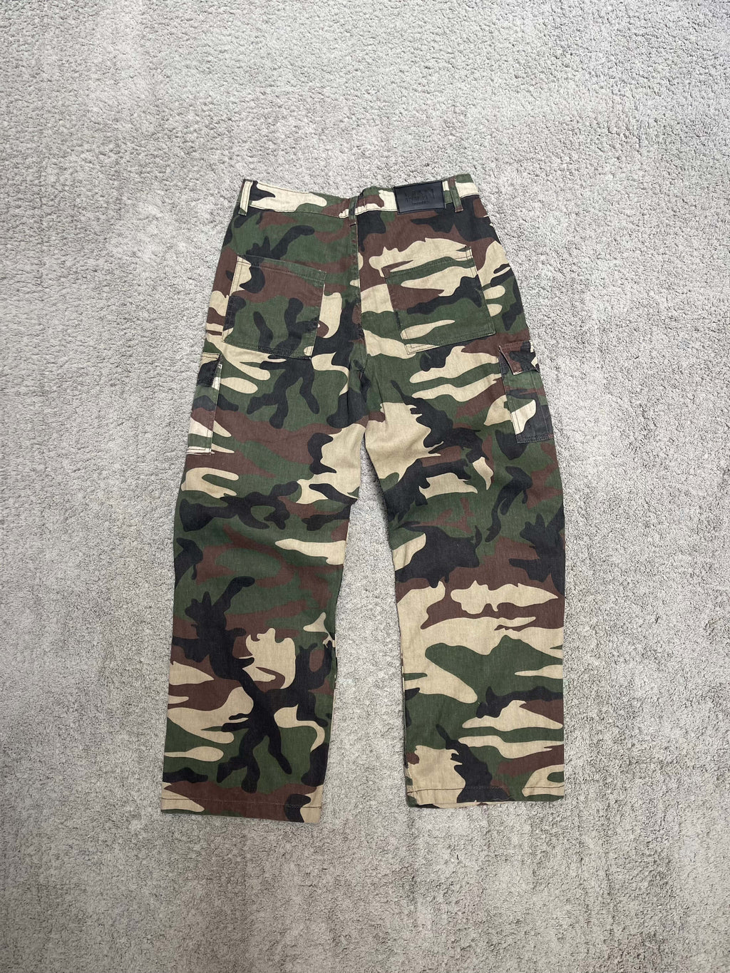 Boohoo Camo Cargo Pants (30-32")