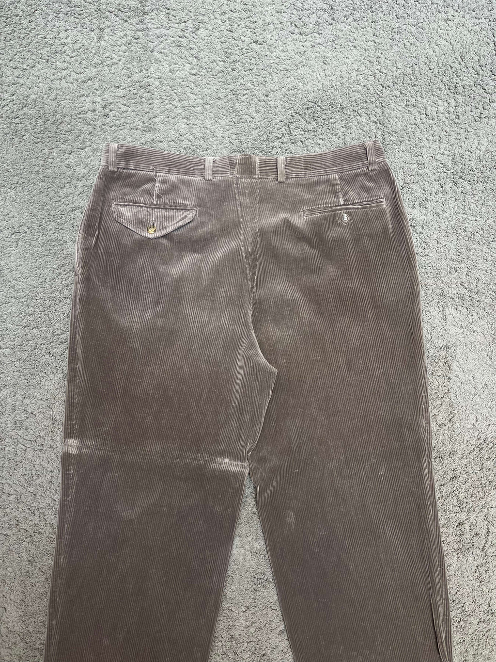 Corduroy Pants Brown Gray (36")