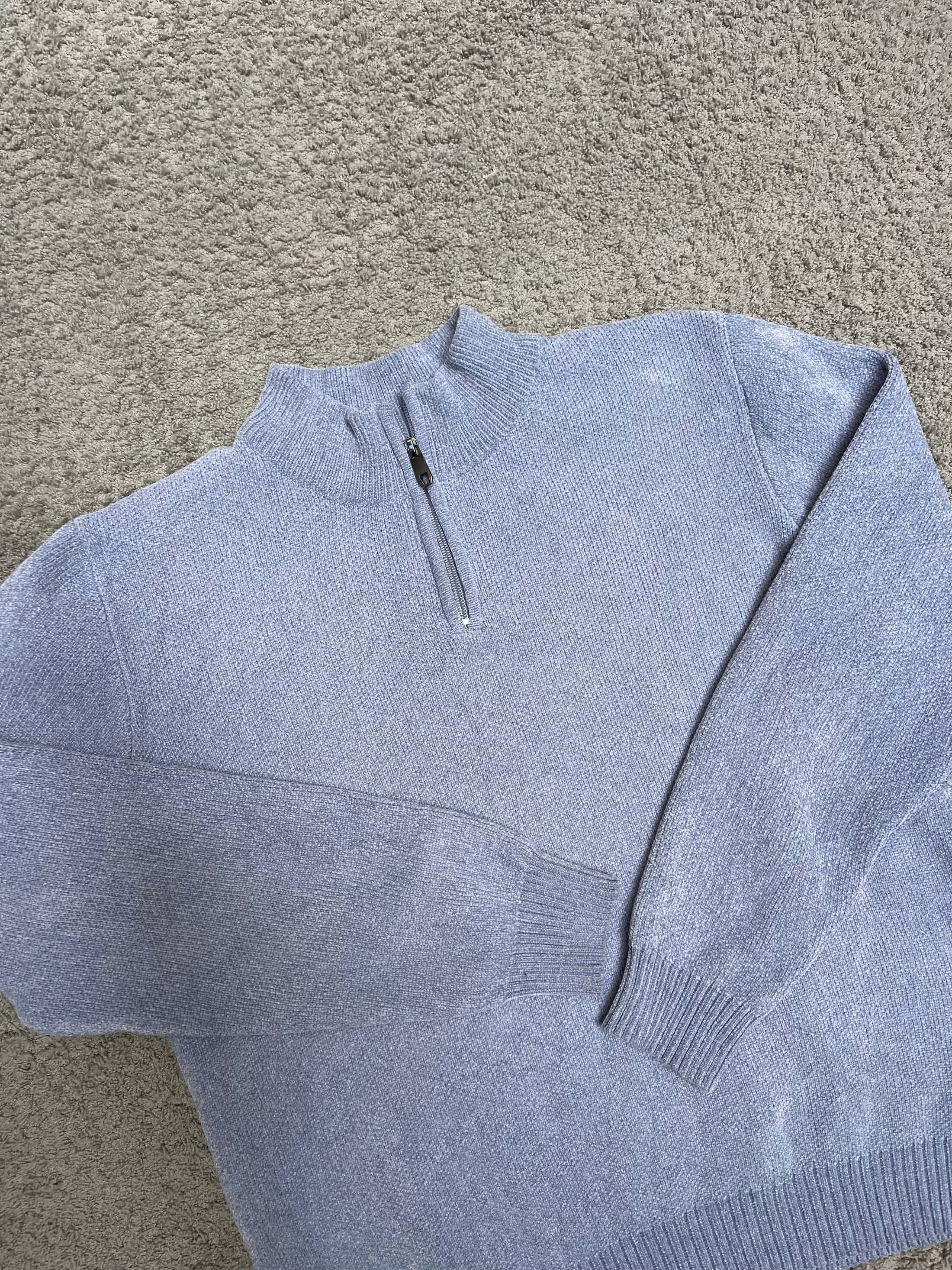 Diems - Sky Blue Quarter Zipper (S)