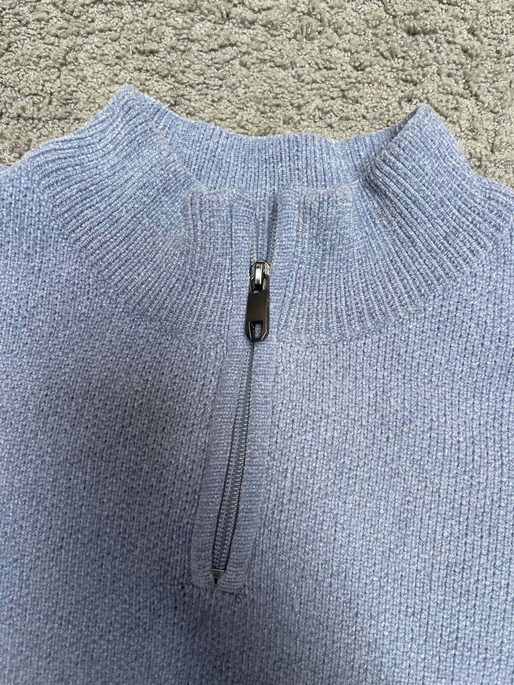 Diems - Sky Blue Quarter Zipper (S)