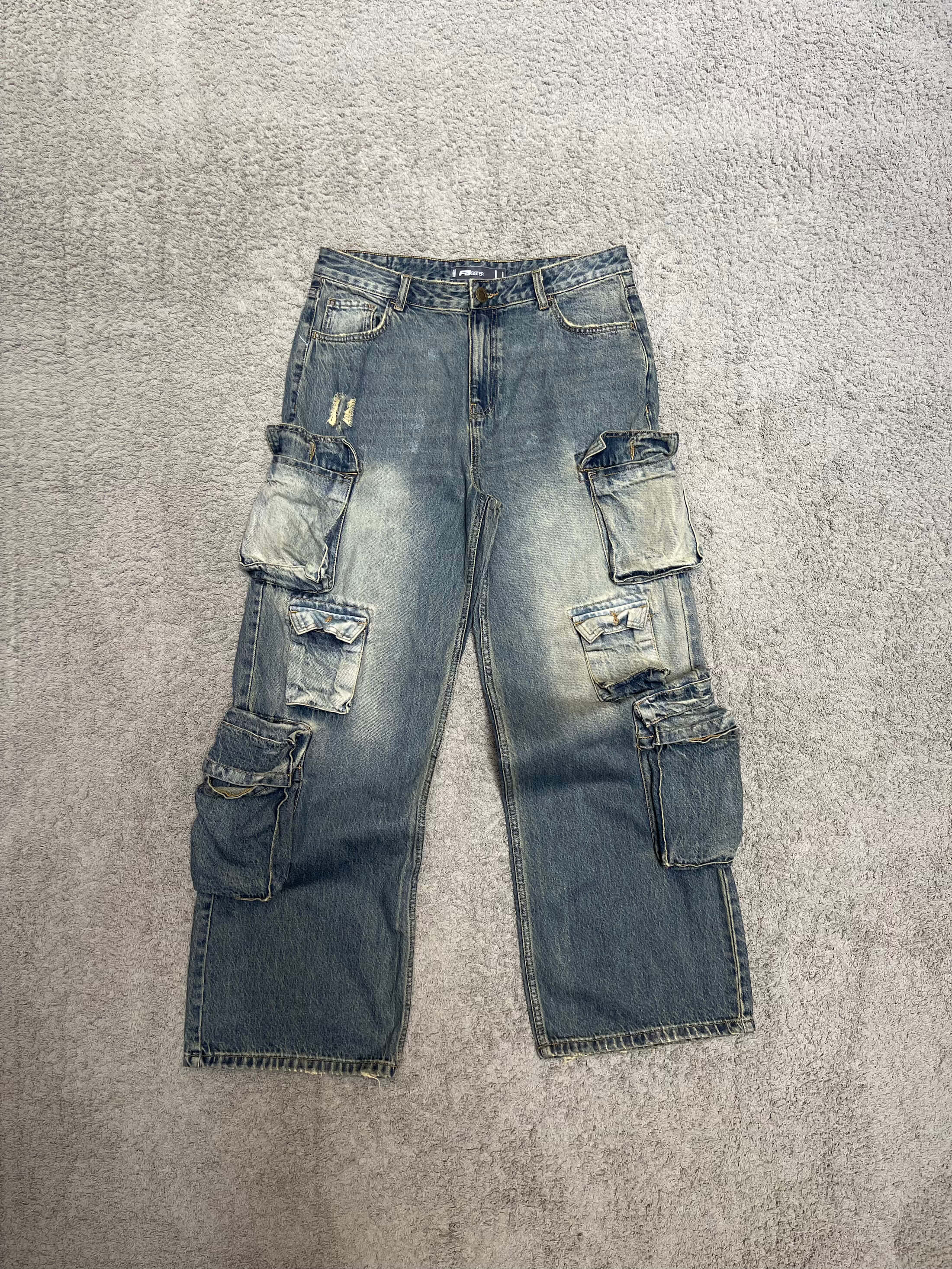 FB Sister 8 Pockets Cargo Pants (34")