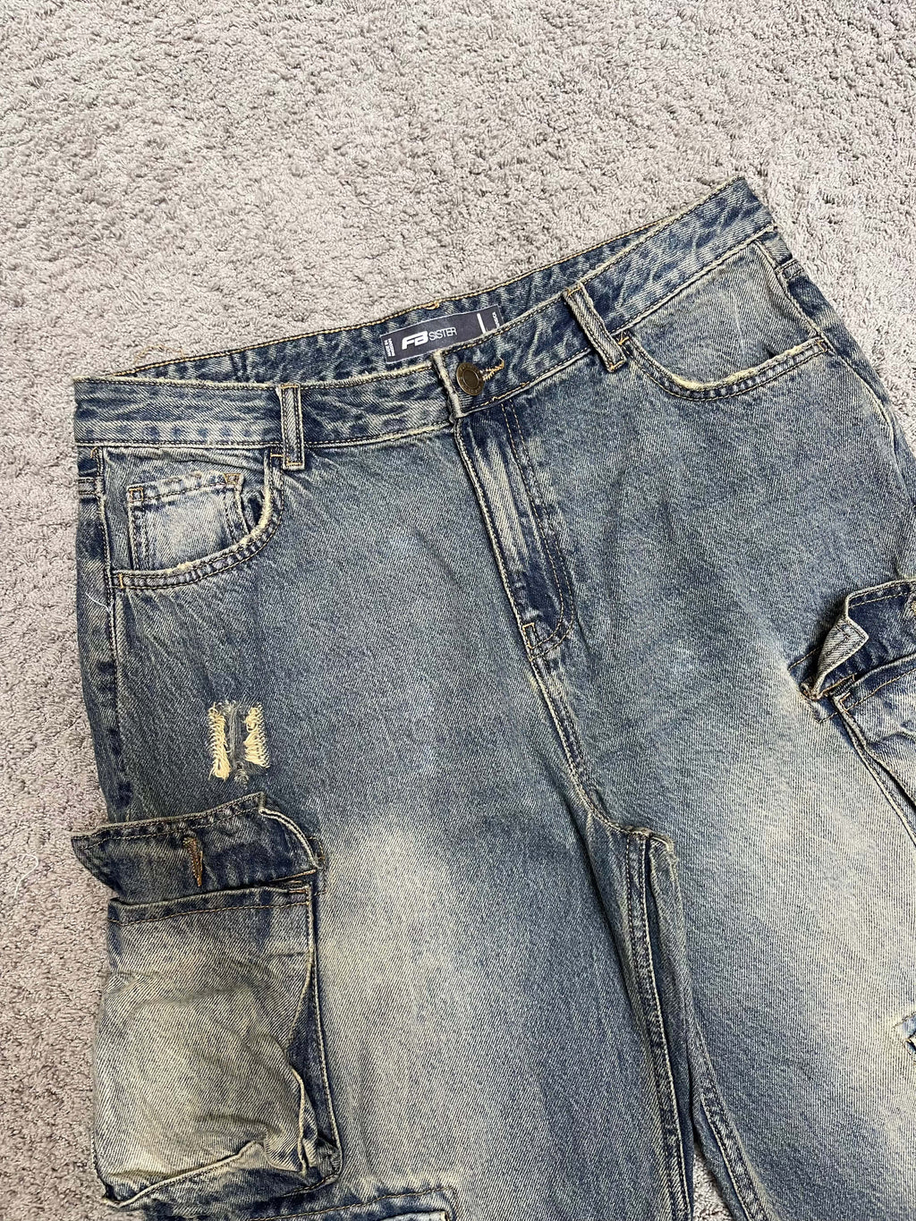 FB Sister 8 Pockets Cargo Pants (34")