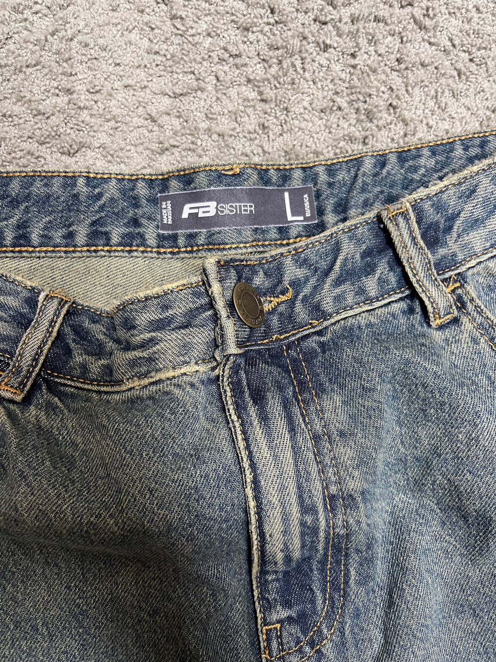 FB Sister 8 Pockets Cargo Pants (34")