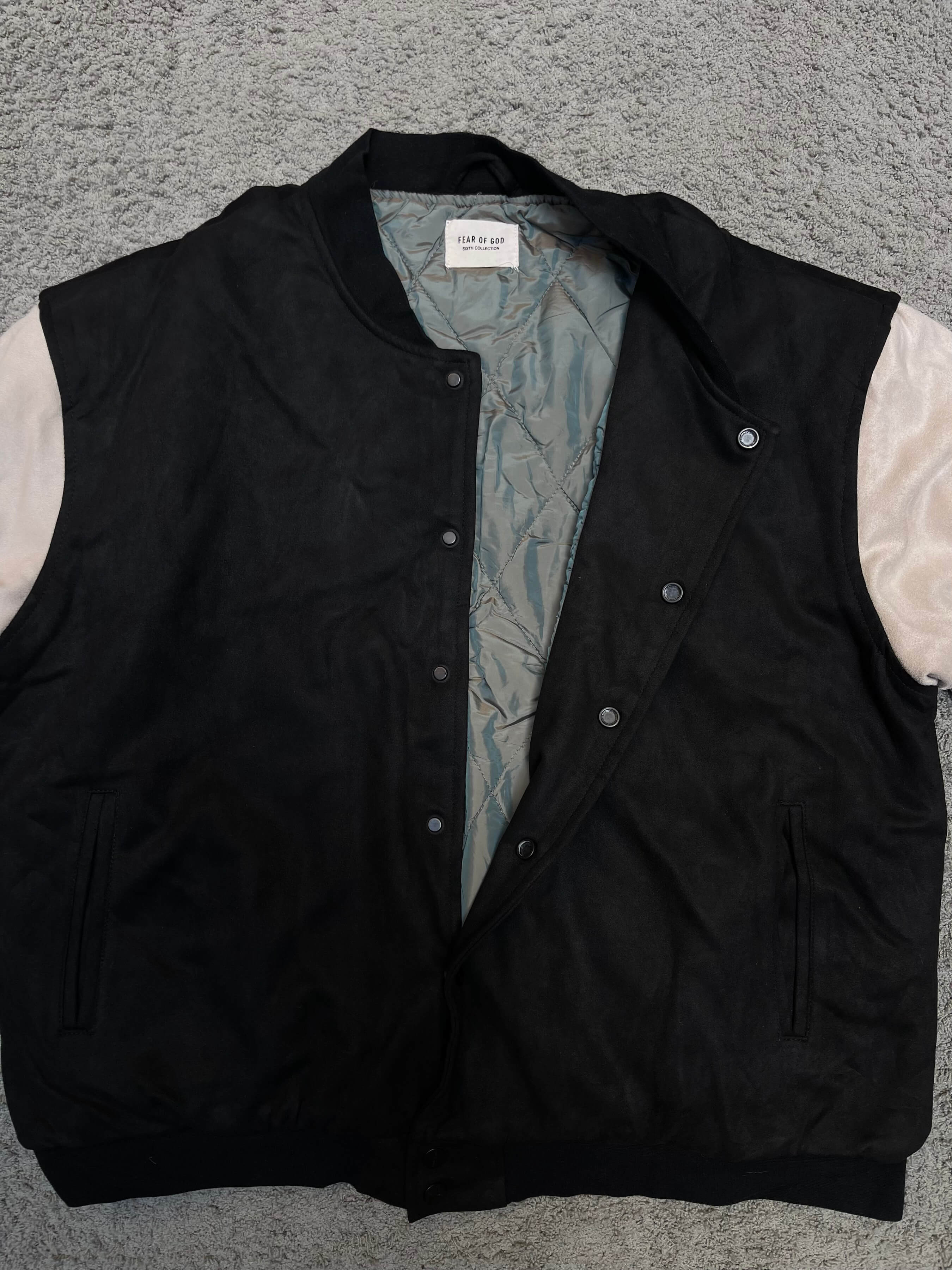 Fear of God - Suede Bomber Jacket (L)