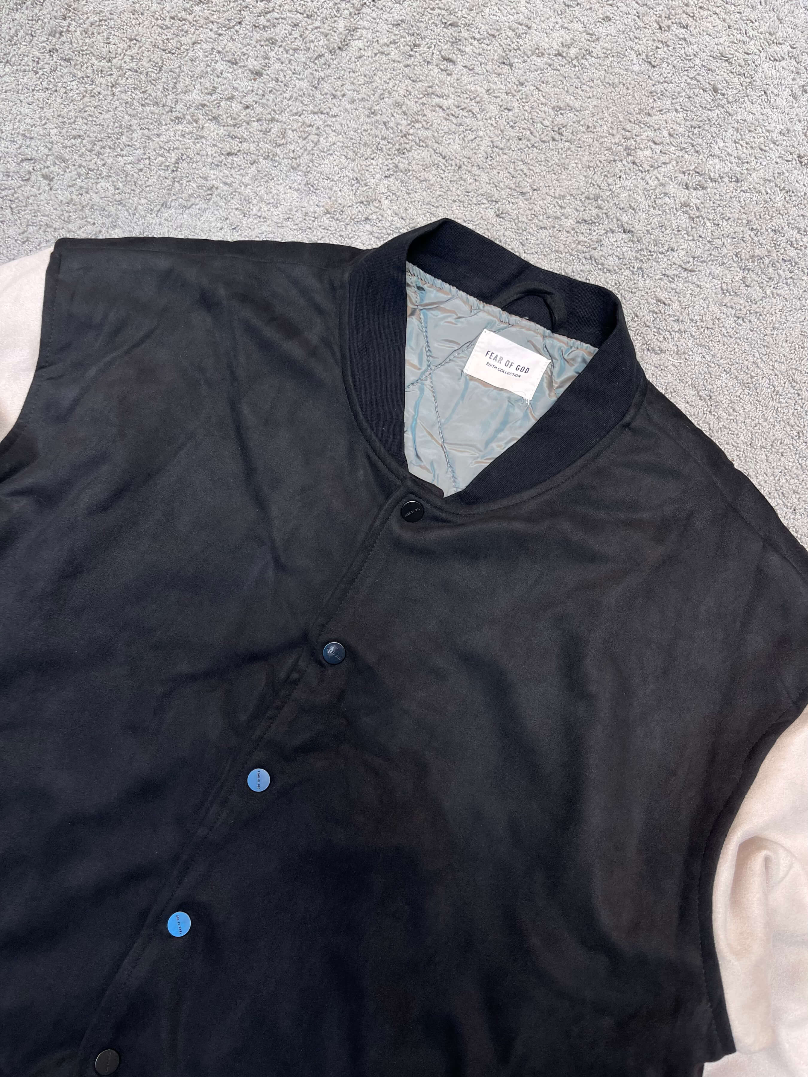 Fear of God - Suede Bomber Jacket (L)