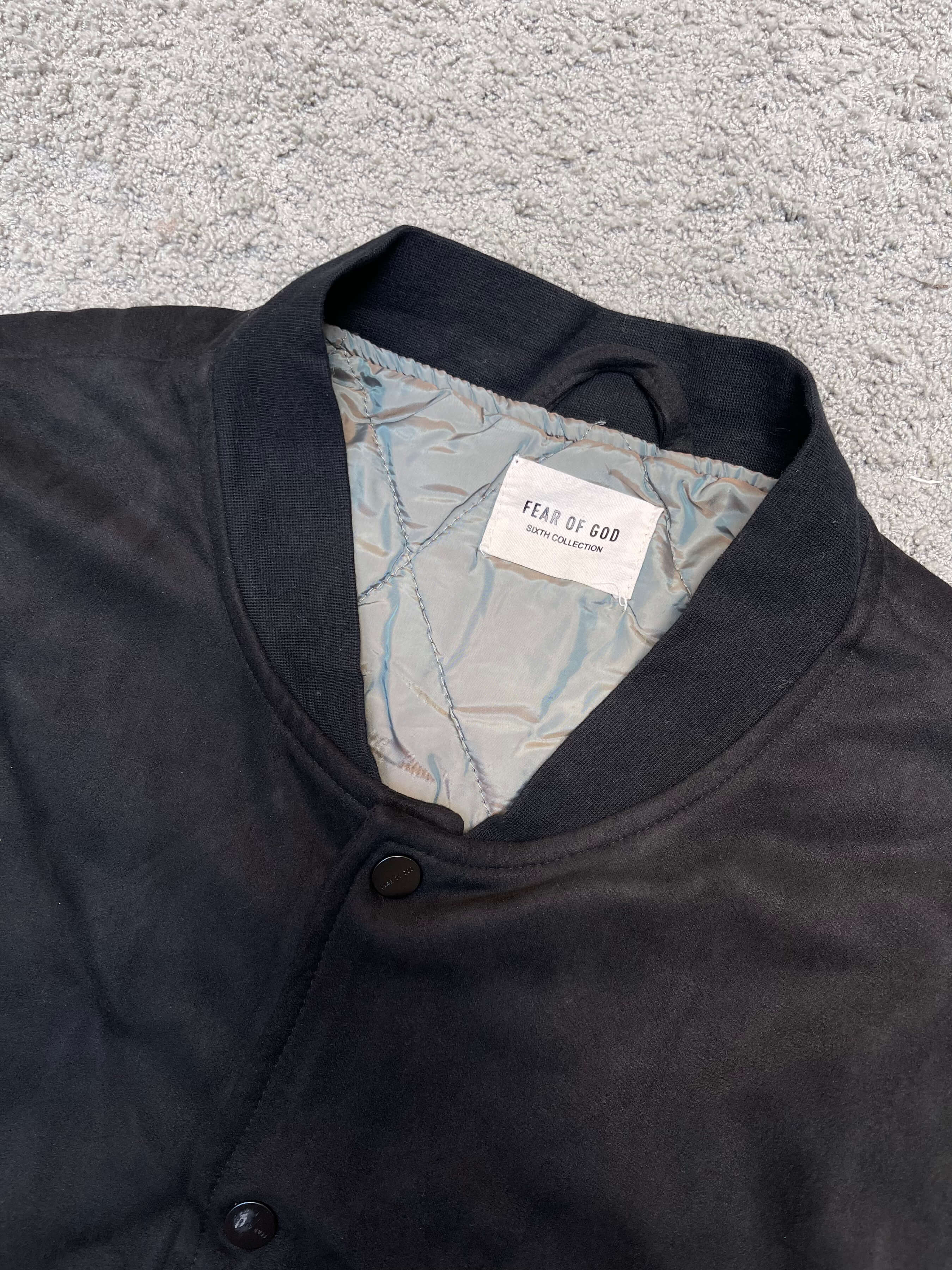 Fear of God - Suede Bomber Jacket (L)