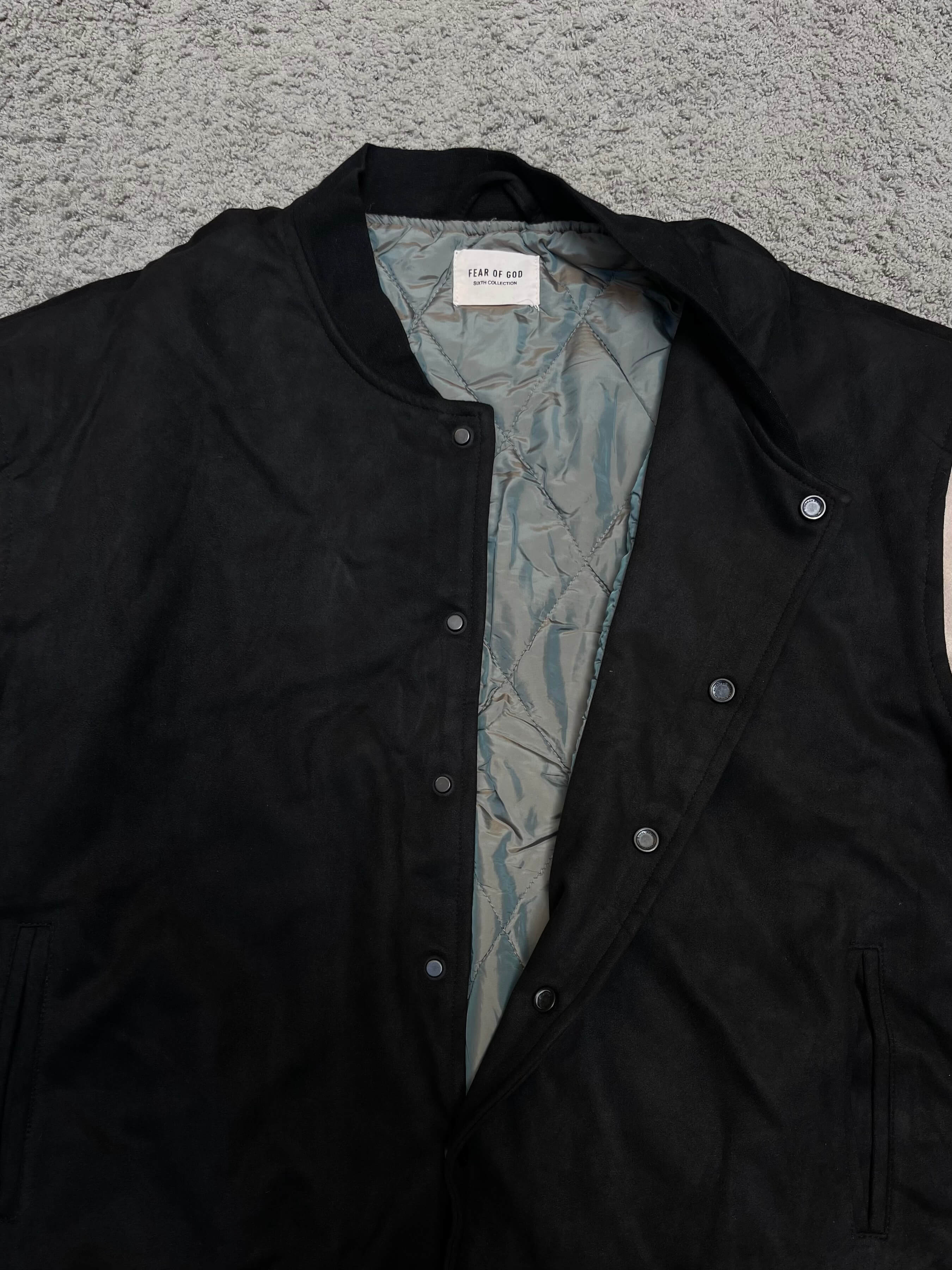 Fear of God - Suede Bomber Jacket (L)