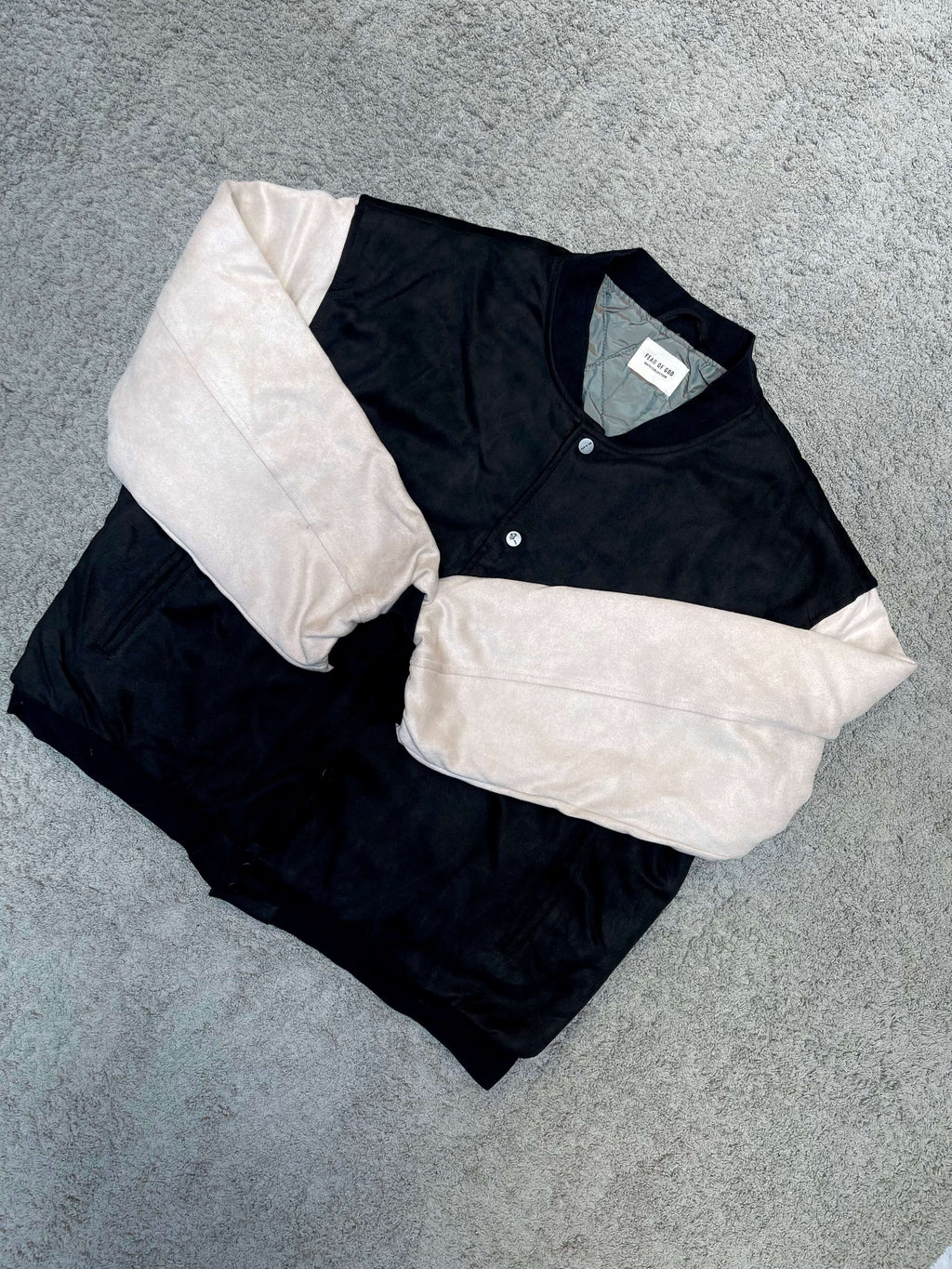 Fear of God - Suede Bomber Jacket (L)