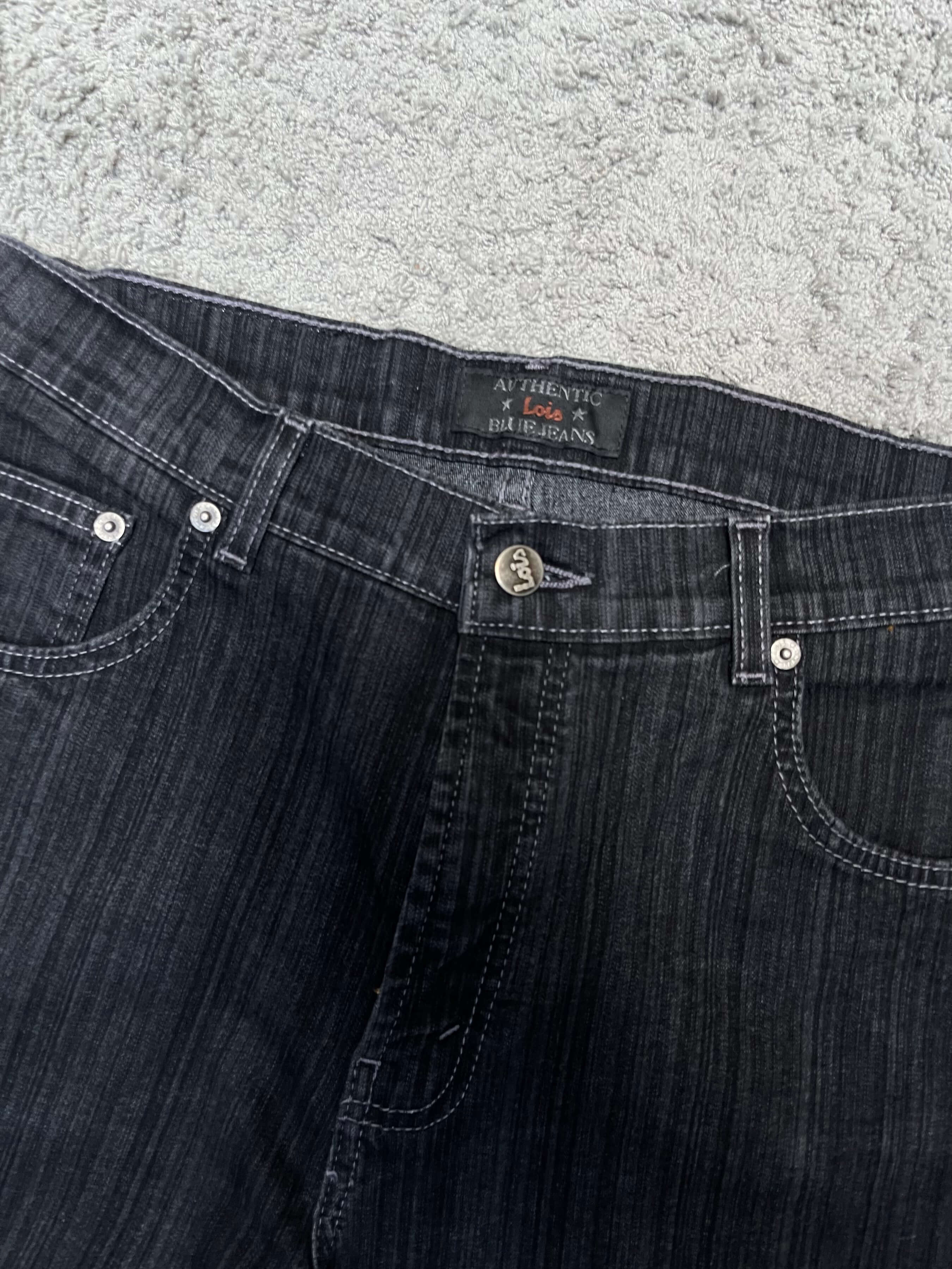 Lois Black Faded Jeans (30-32")