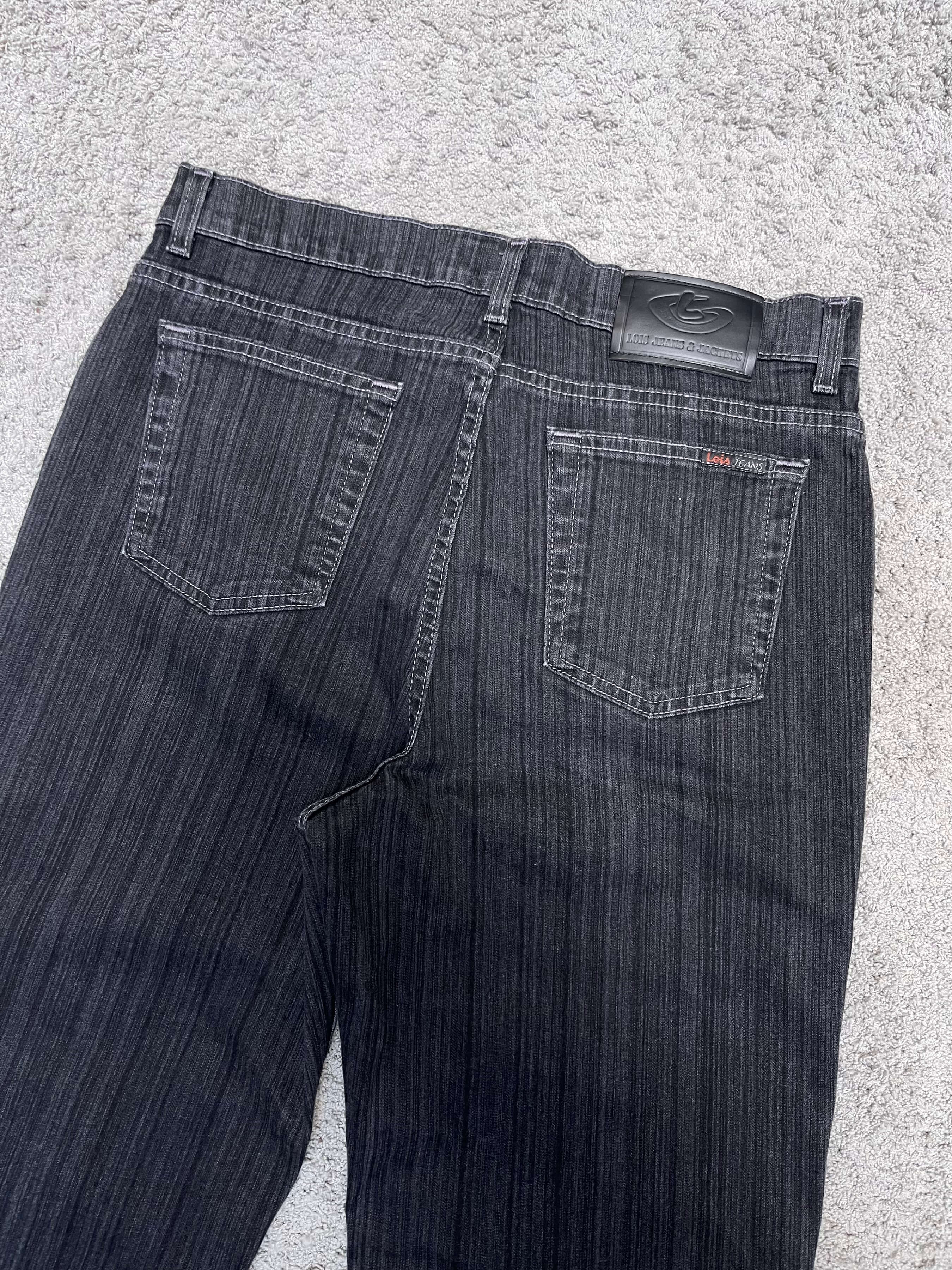 Lois Black Faded Jeans (30-32")