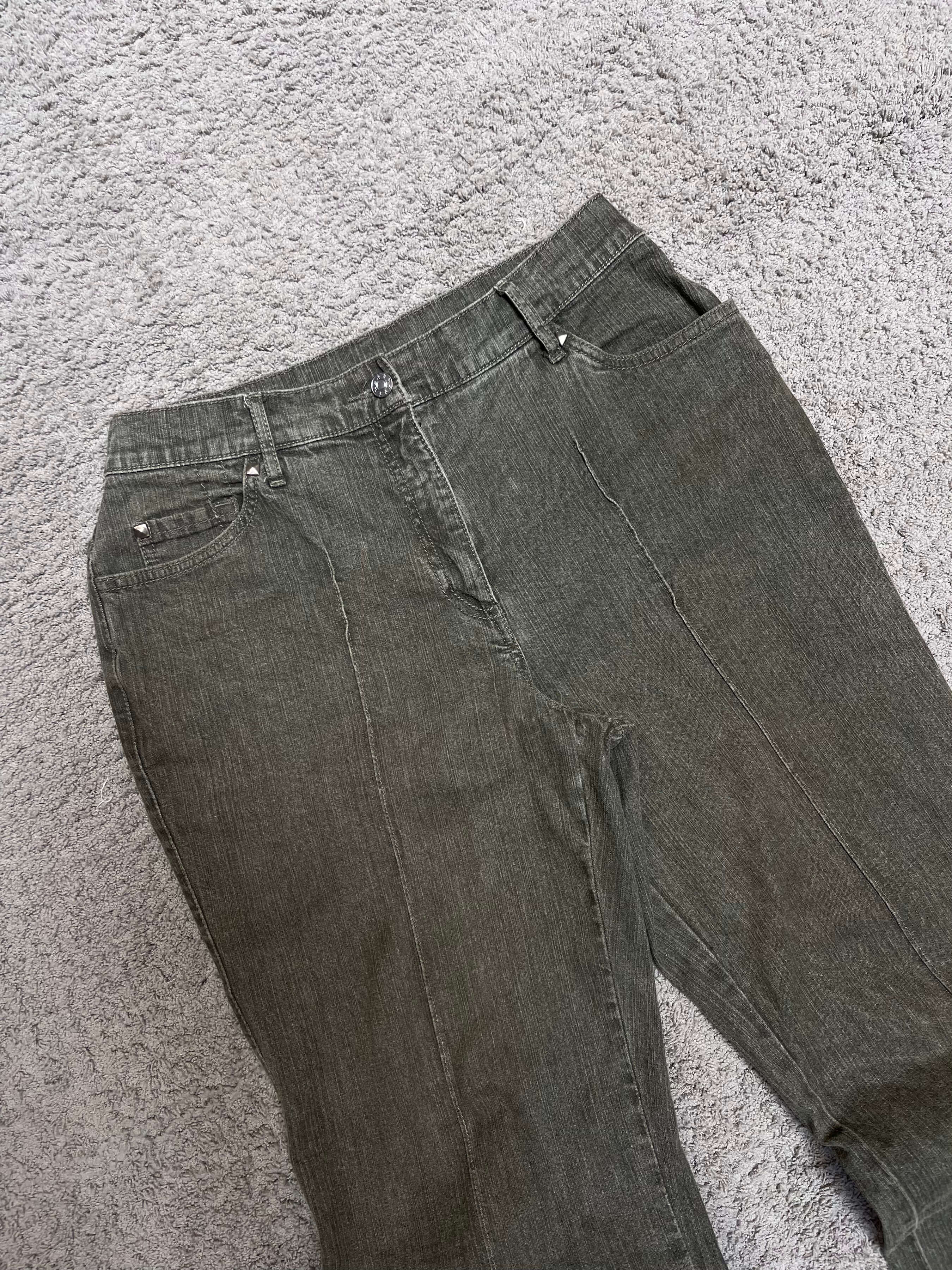 Olive Green Denim Pants (30")